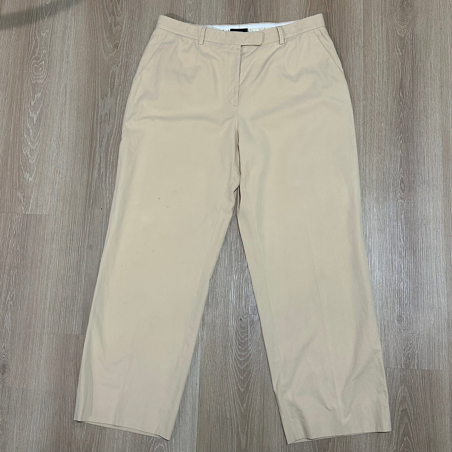 Vintage Giorgio Armani Cream Two Piece Blazer and Pants Suit Set