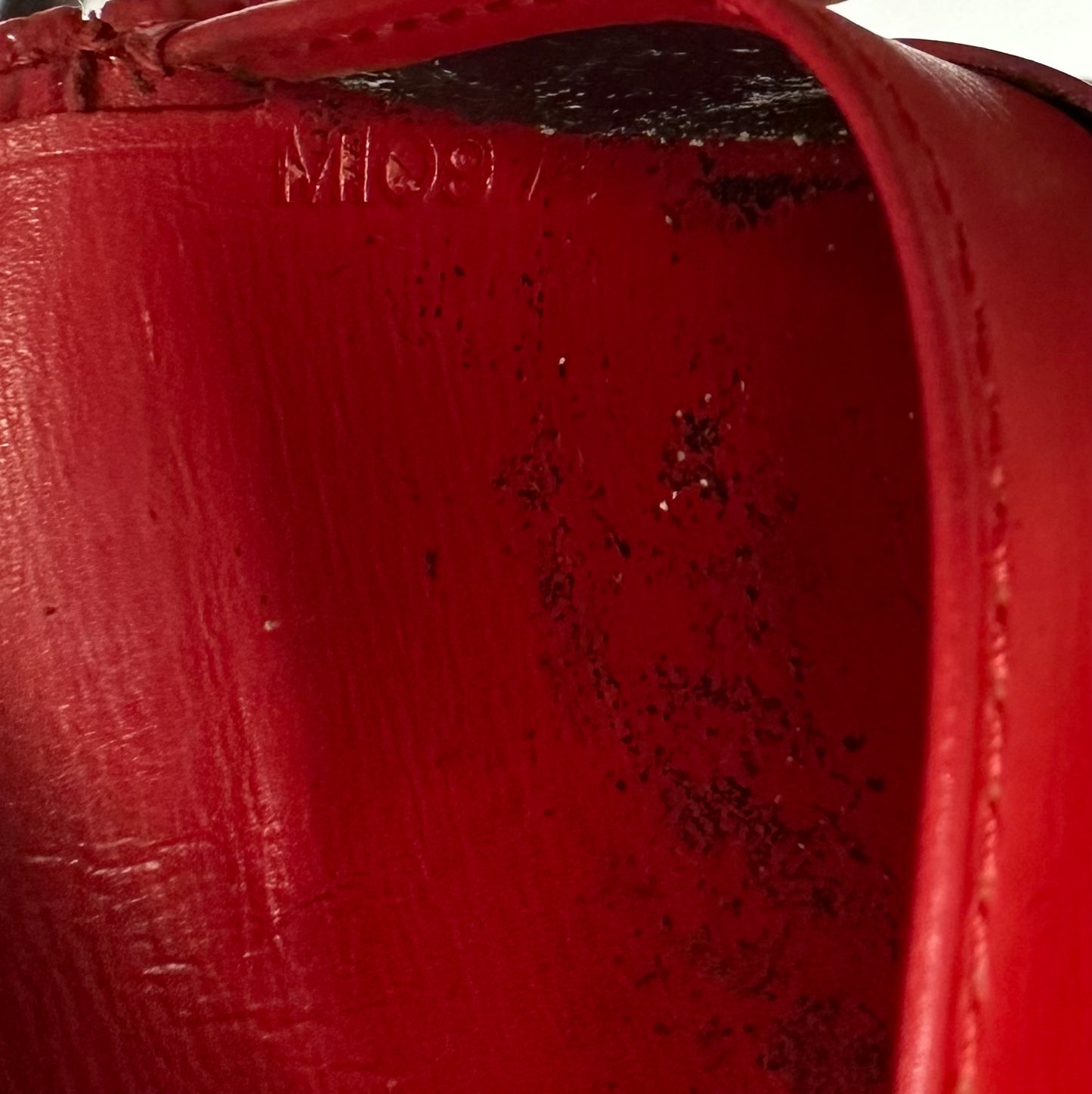 Vintage Louis Vuitton Red Epi Leather Porte Monnaie Billets Cartes Credit Wallet