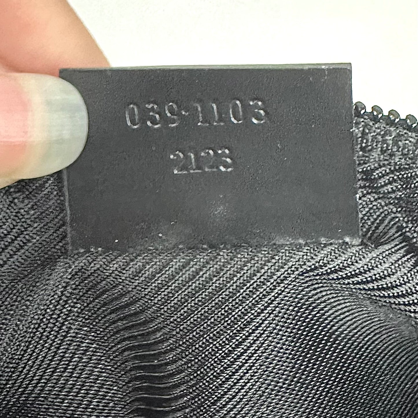 Vintage Gucci Monogram Canvas Boat Pochette