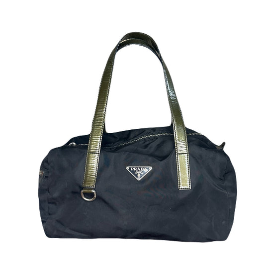 Vintage Prada Nylon Mini Boston Bag