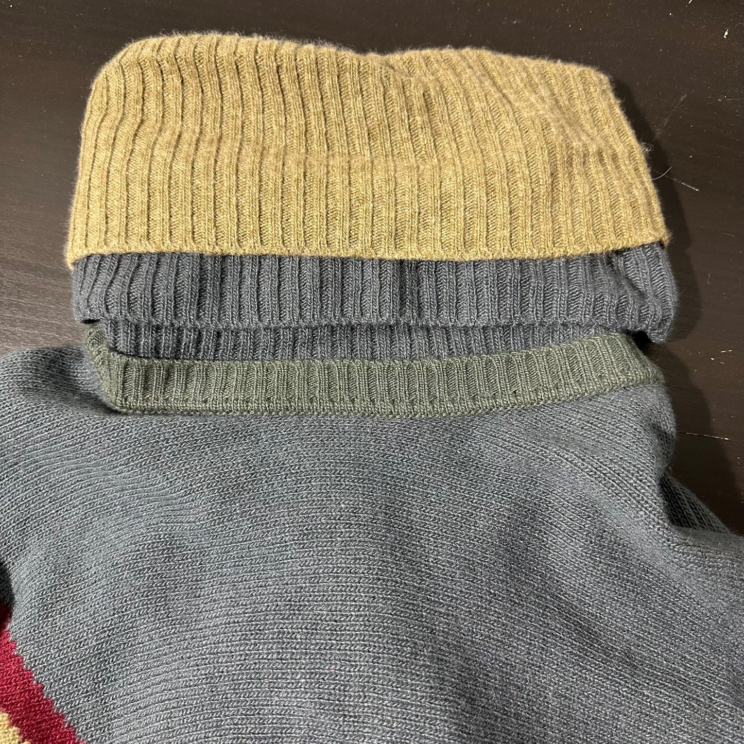 Vintage Gucci Double Collar Turtleneck Cashmere Sweater