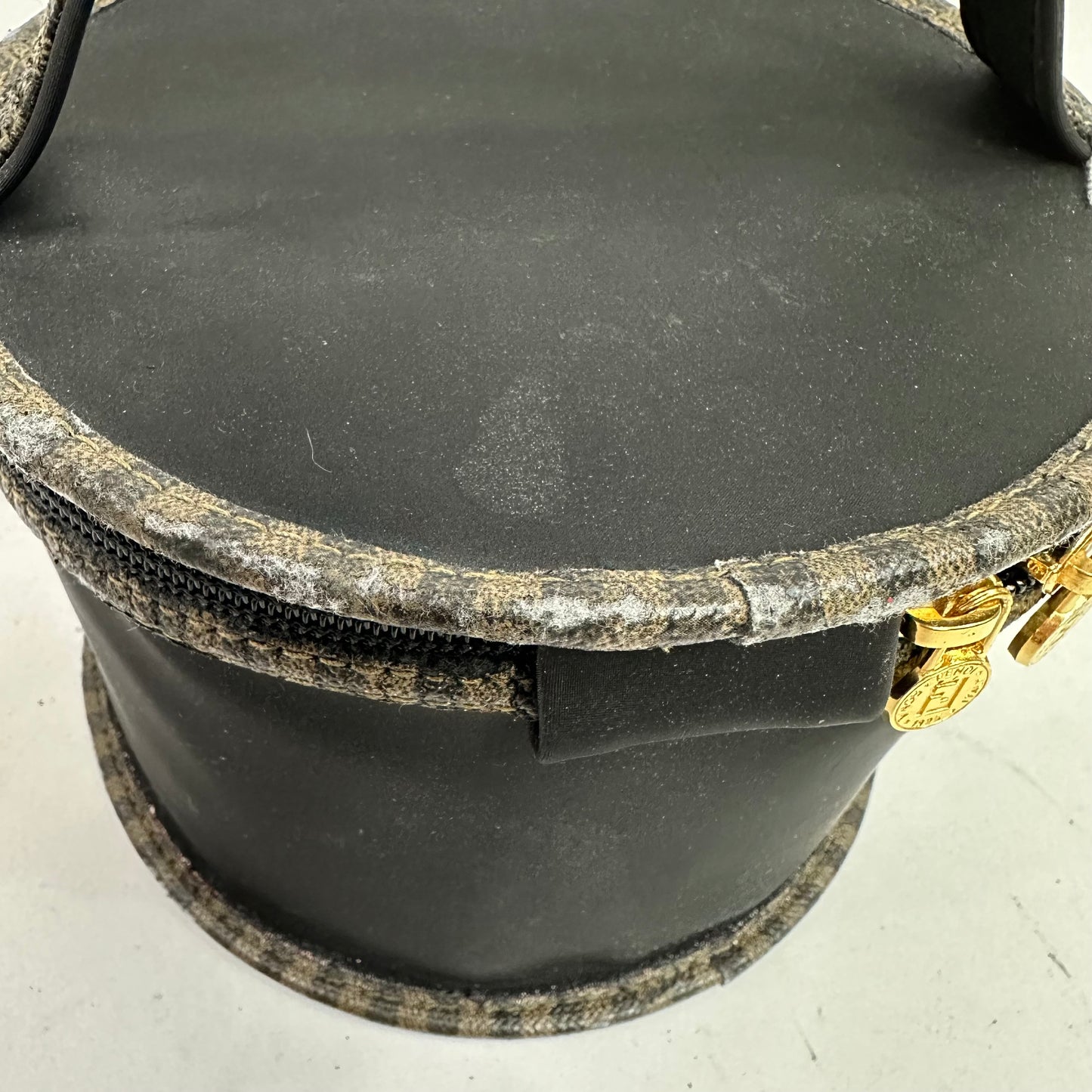 Vintage Fendi Complemento Black Nylon Vanity Case