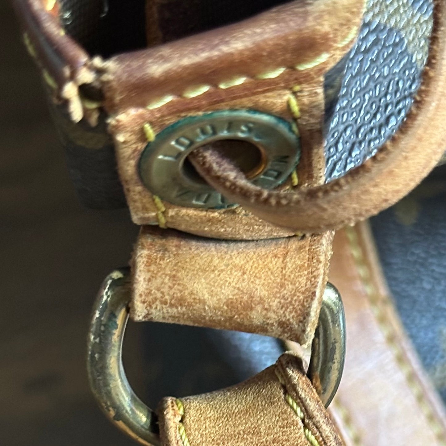 Vintage Louis Vuitton 1990's Petit Noe Monogram Bucket Bag