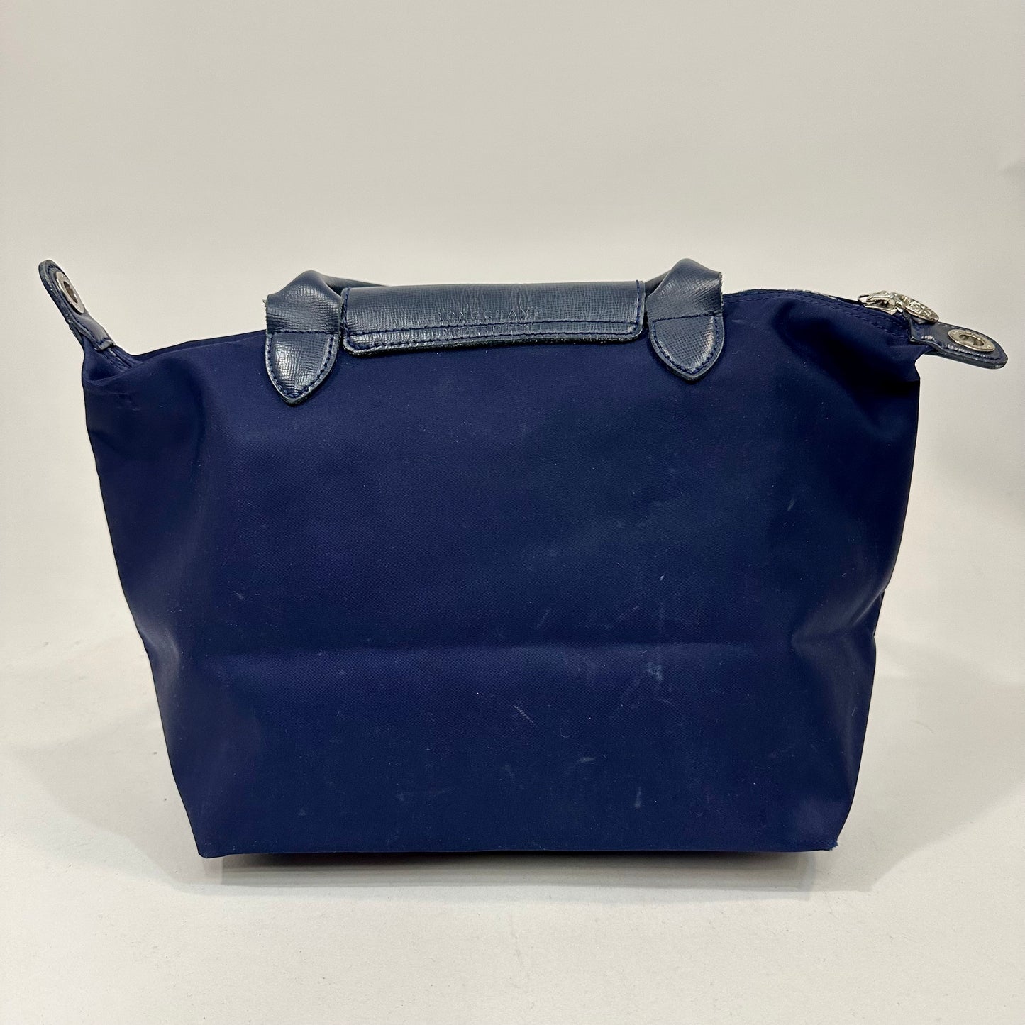 Longchamp Model Depose Navy Blue Tote Bag