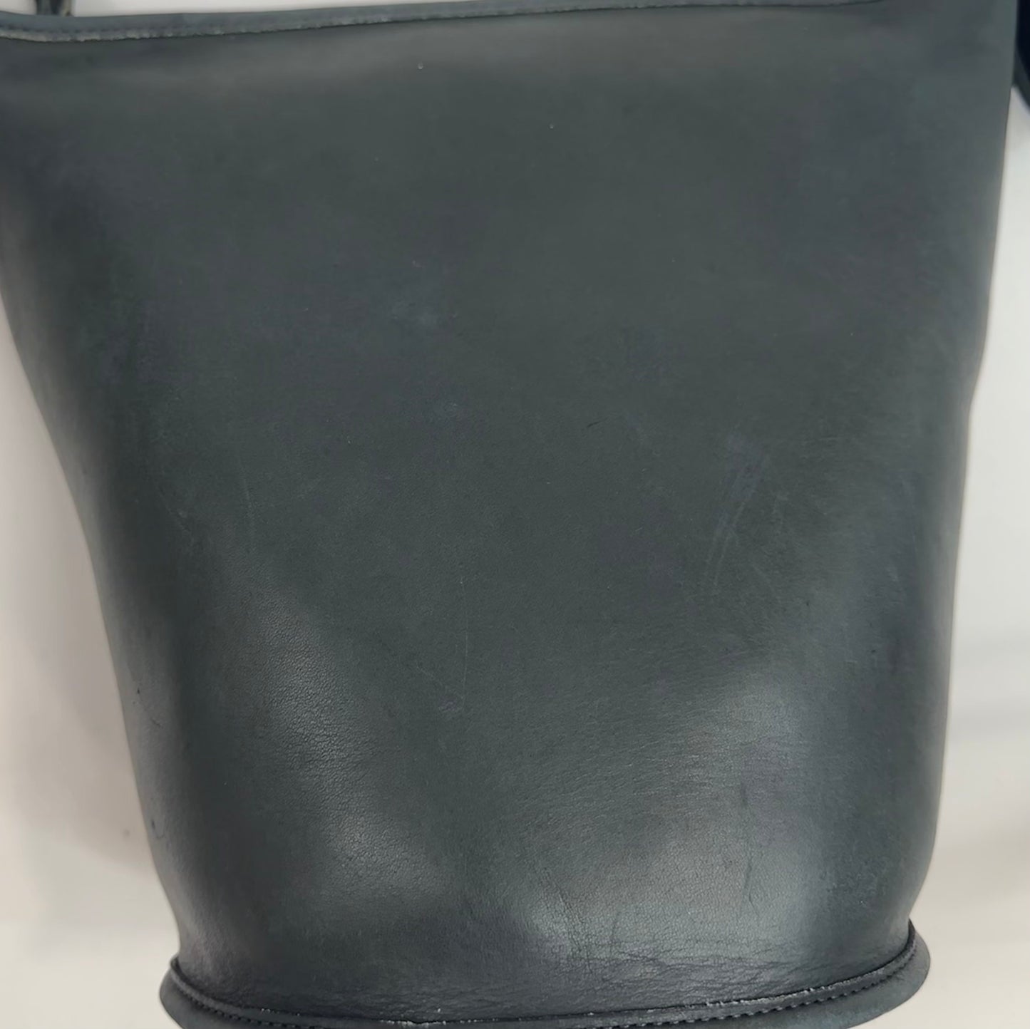 Vintage Coach 9953 Helen Berg’s Legacy Forest Green Leather Bucket Bag