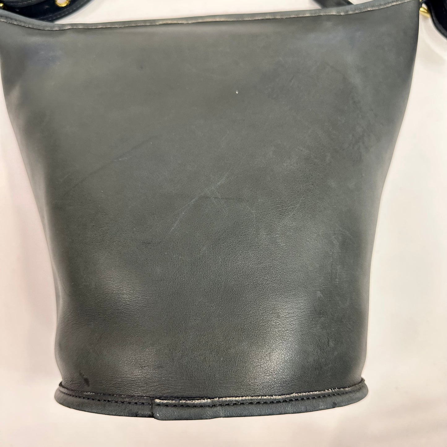 Vintage Coach 9953 Helen Berg’s Legacy Forest Green Leather Bucket Bag