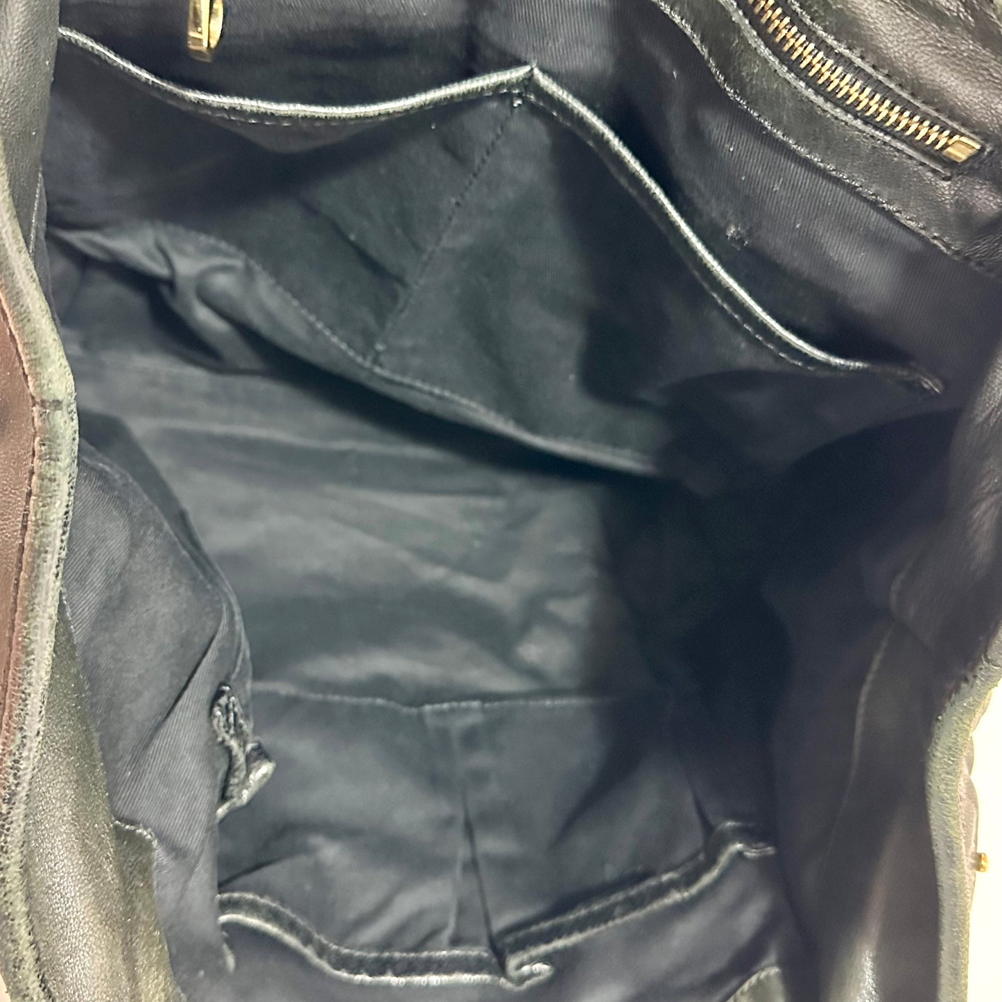 Chloé Ethel Ether Black Leather Hobo Tote Bag