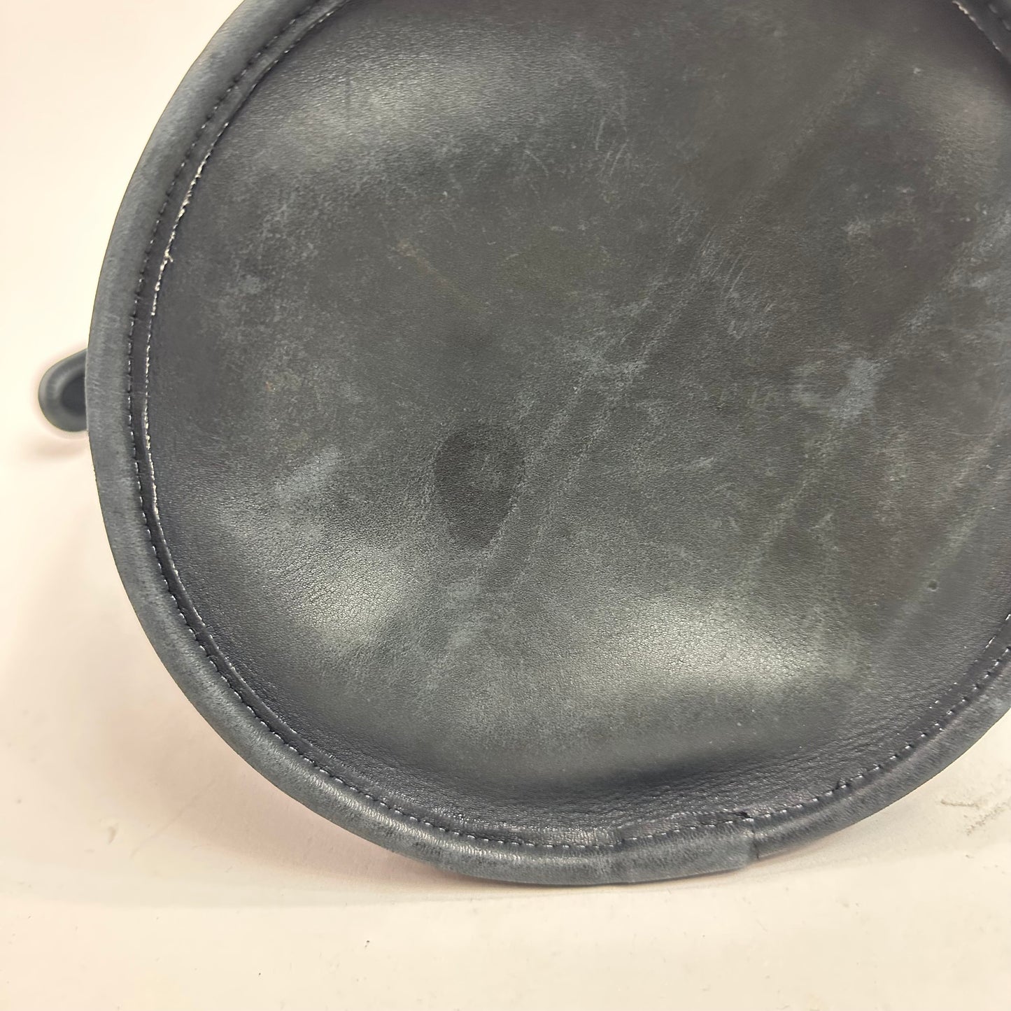 Vintage Coach 9953 Helen Berg’s Legacy Forest Green Leather Bucket Bag
