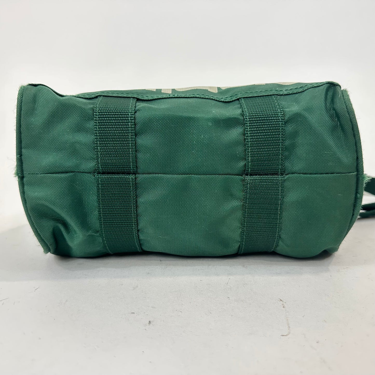 Vintage Adidas Green Mini Duffle Sling Bag Made in Japan