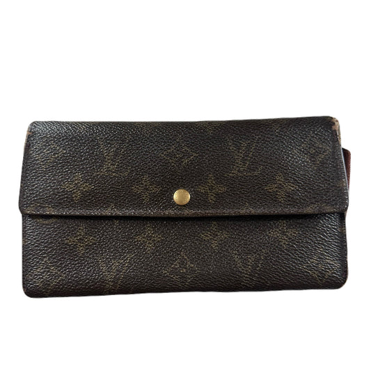 Vintage Louis Vuitton Monogram Sarah Long Wallet