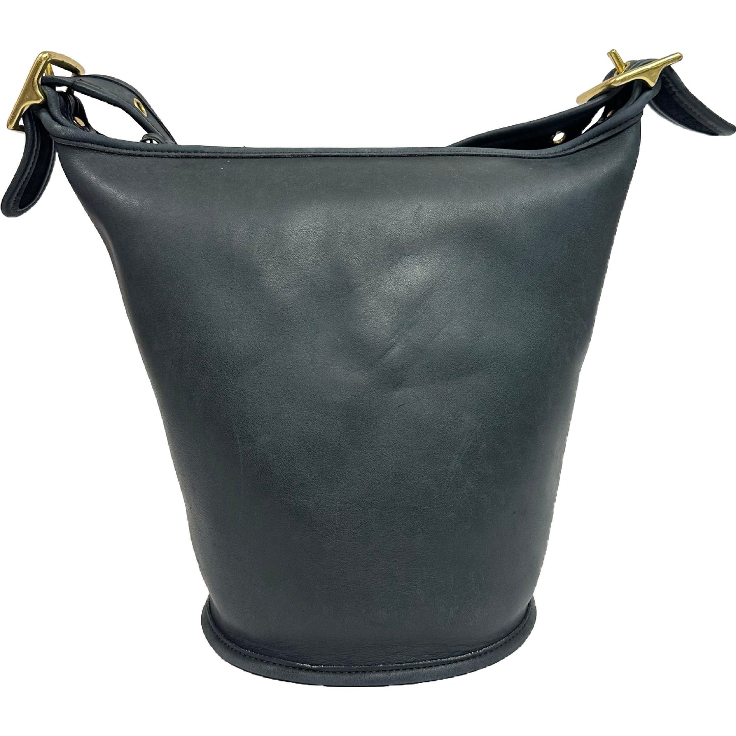 Vintage Coach 9953 Helen Berg’s Legacy Forest Green Leather Bucket Bag