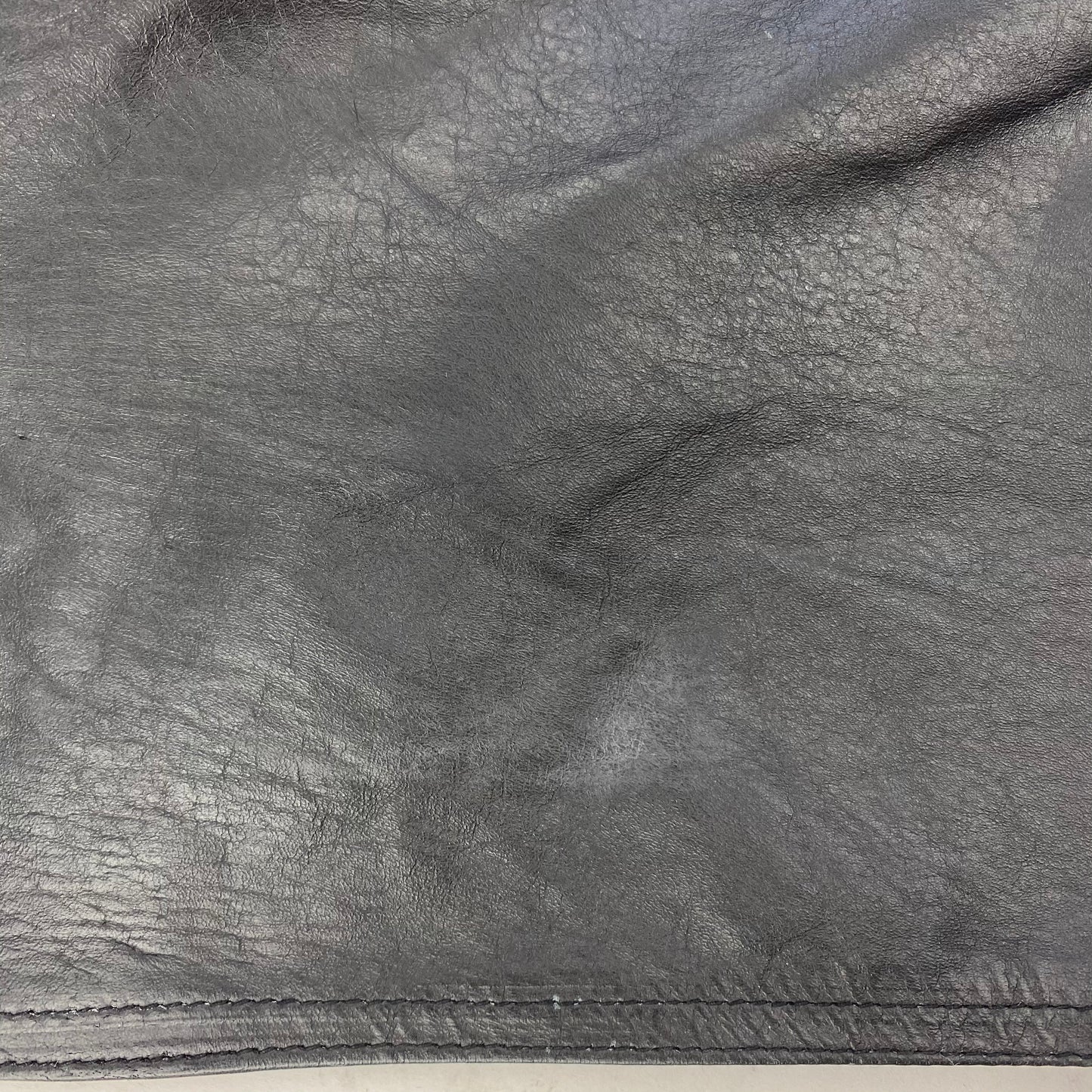 Vintage Winlit Leather Midi Skirt