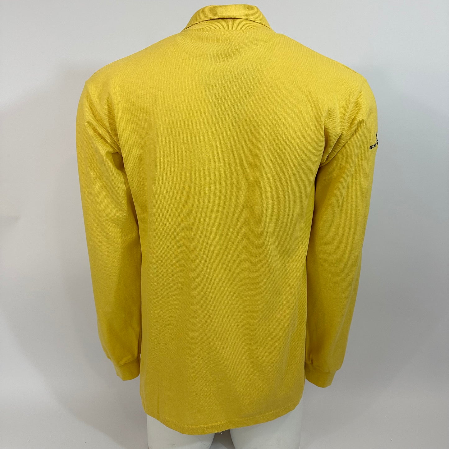 Vintage Deadstock 2002 Salt Lake Olympics Long Sleeve Yellow Polo