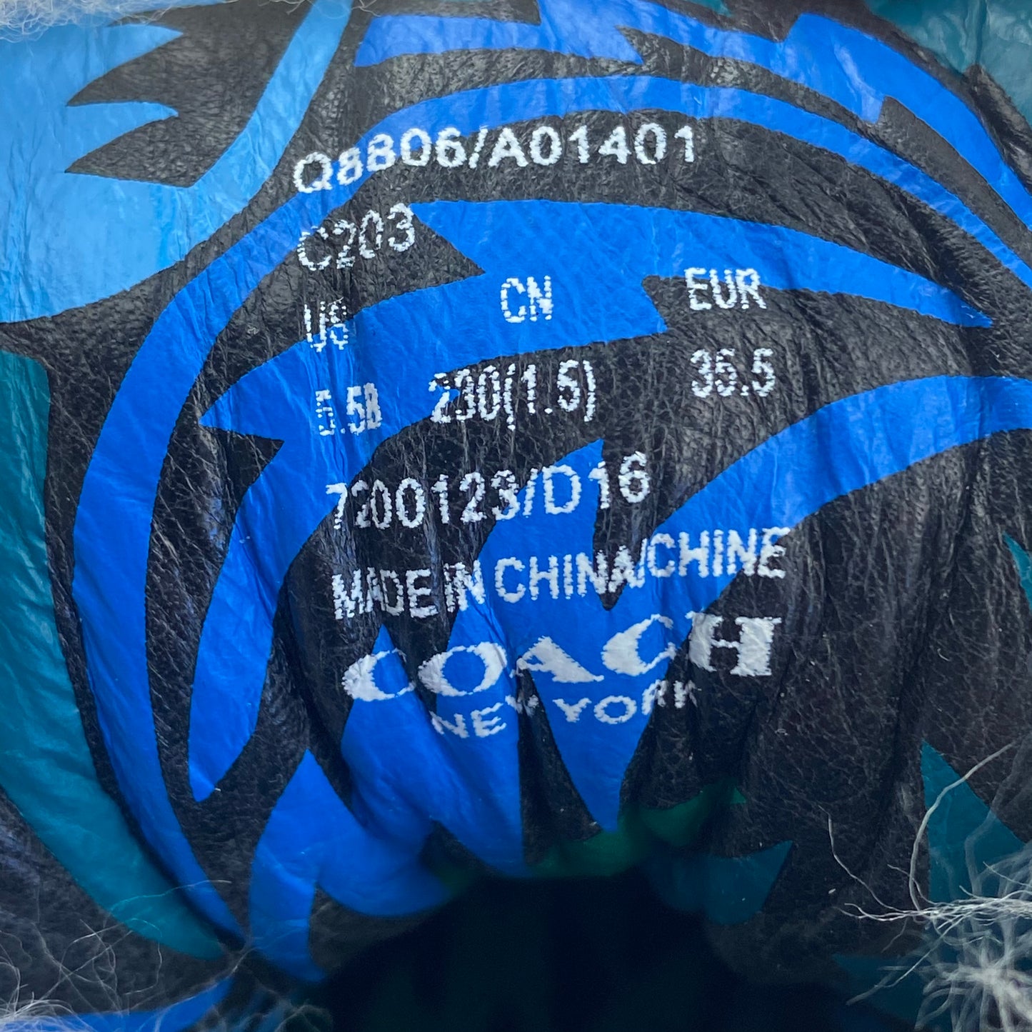 NWT Coach C203 Soft Smooth/Calf Suede Pointy Toe High Top Sneakers