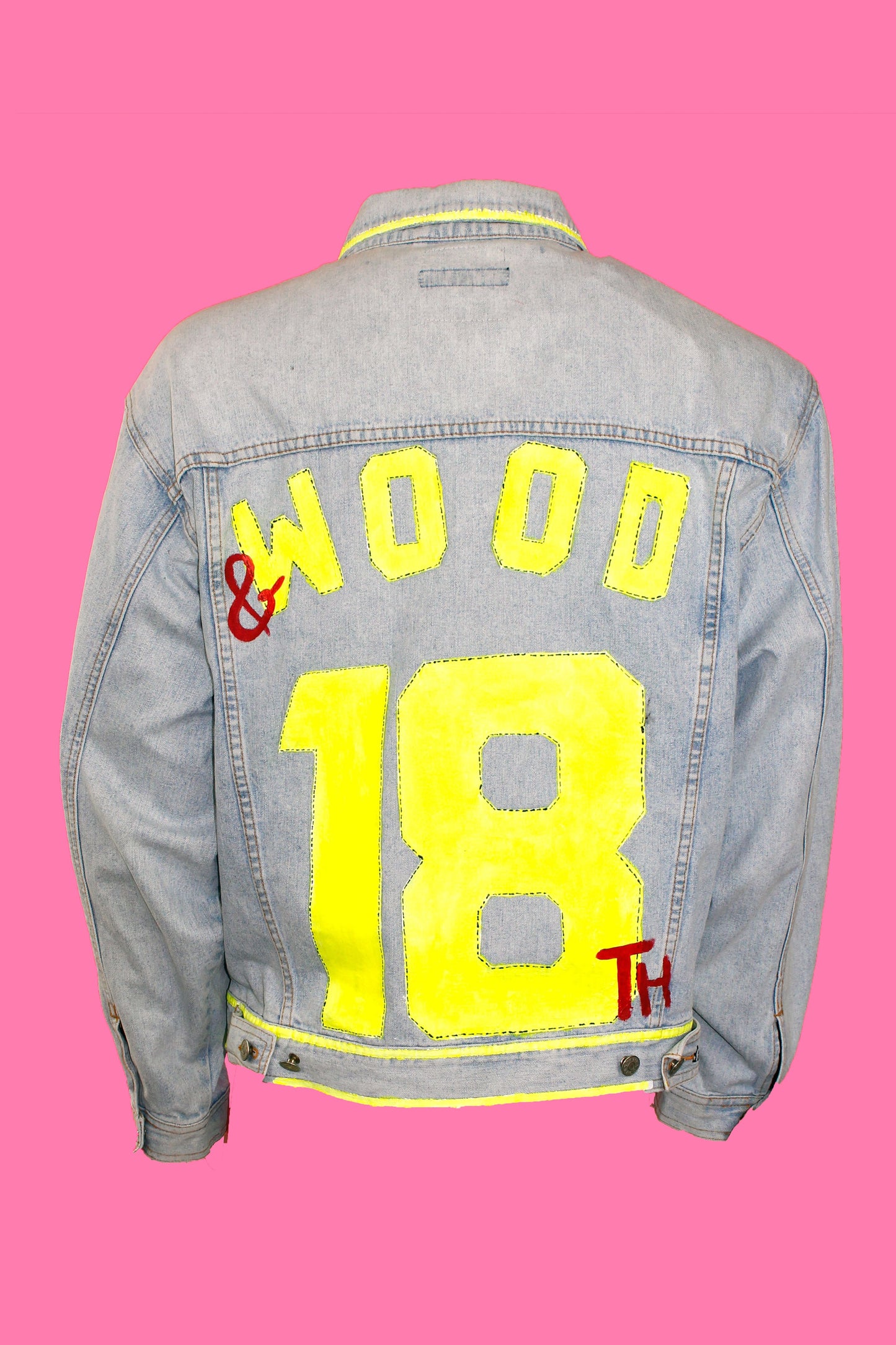 18th X Dandy Varsity Jean Jacket