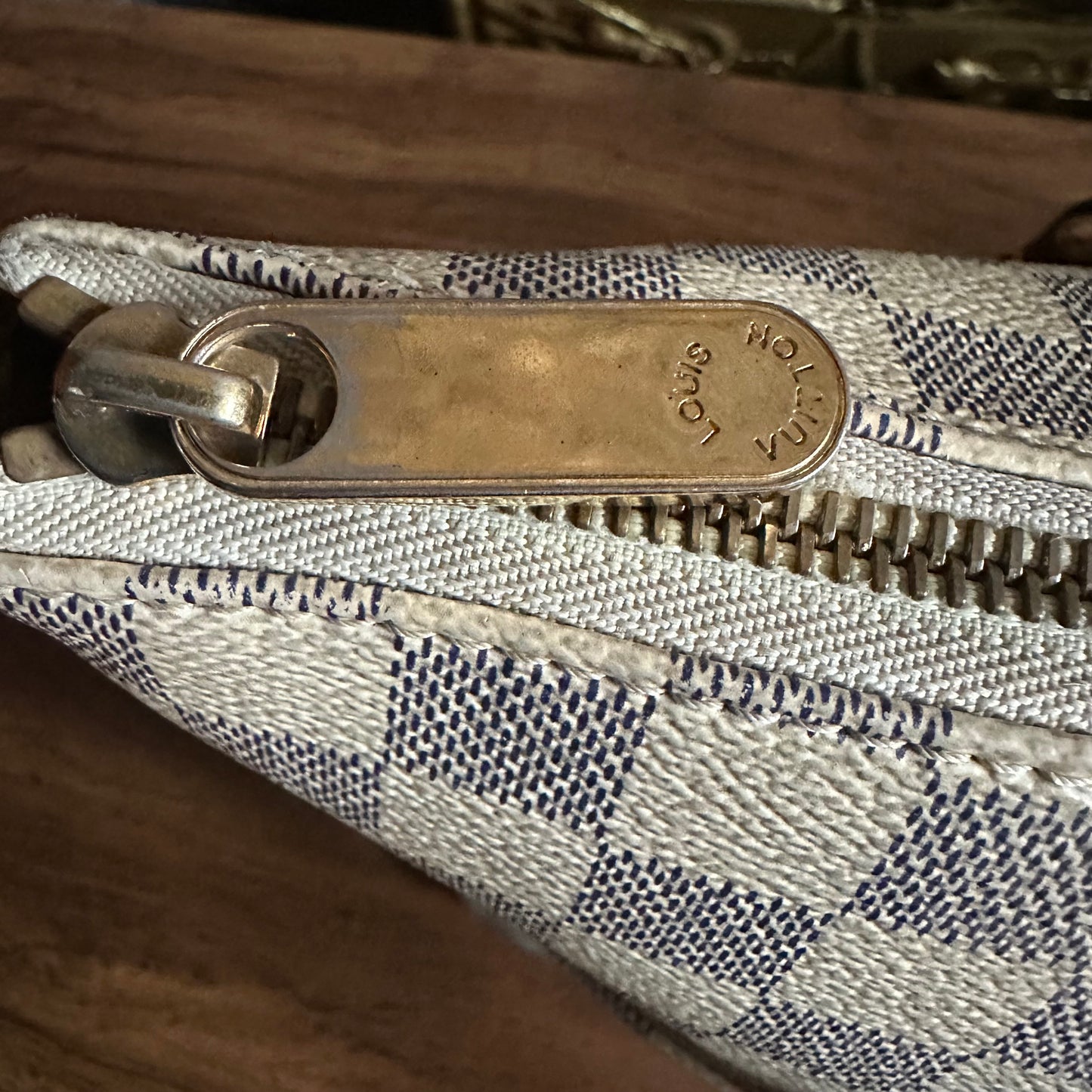 Louis Vuitton Damier Azur Totally MM Tote Bag