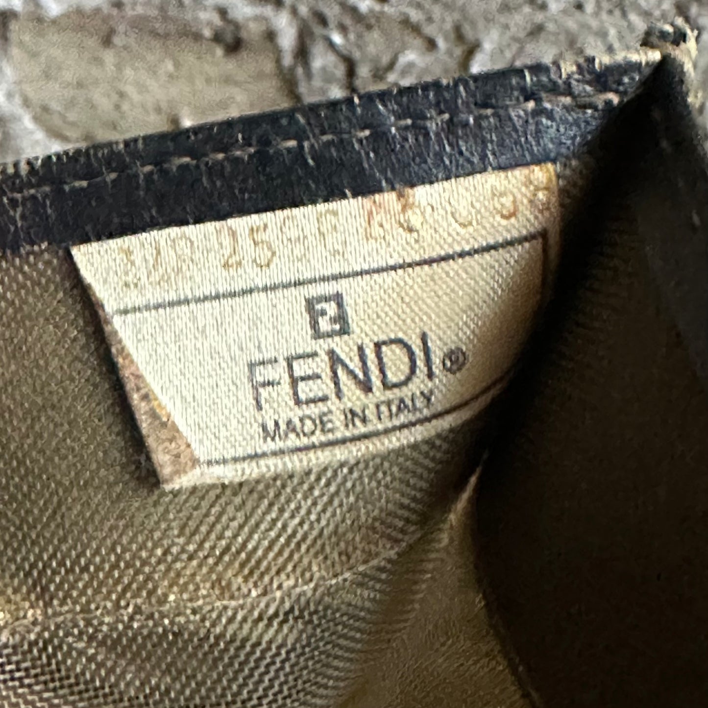 Vintage Fendi Mesh Tote Bag