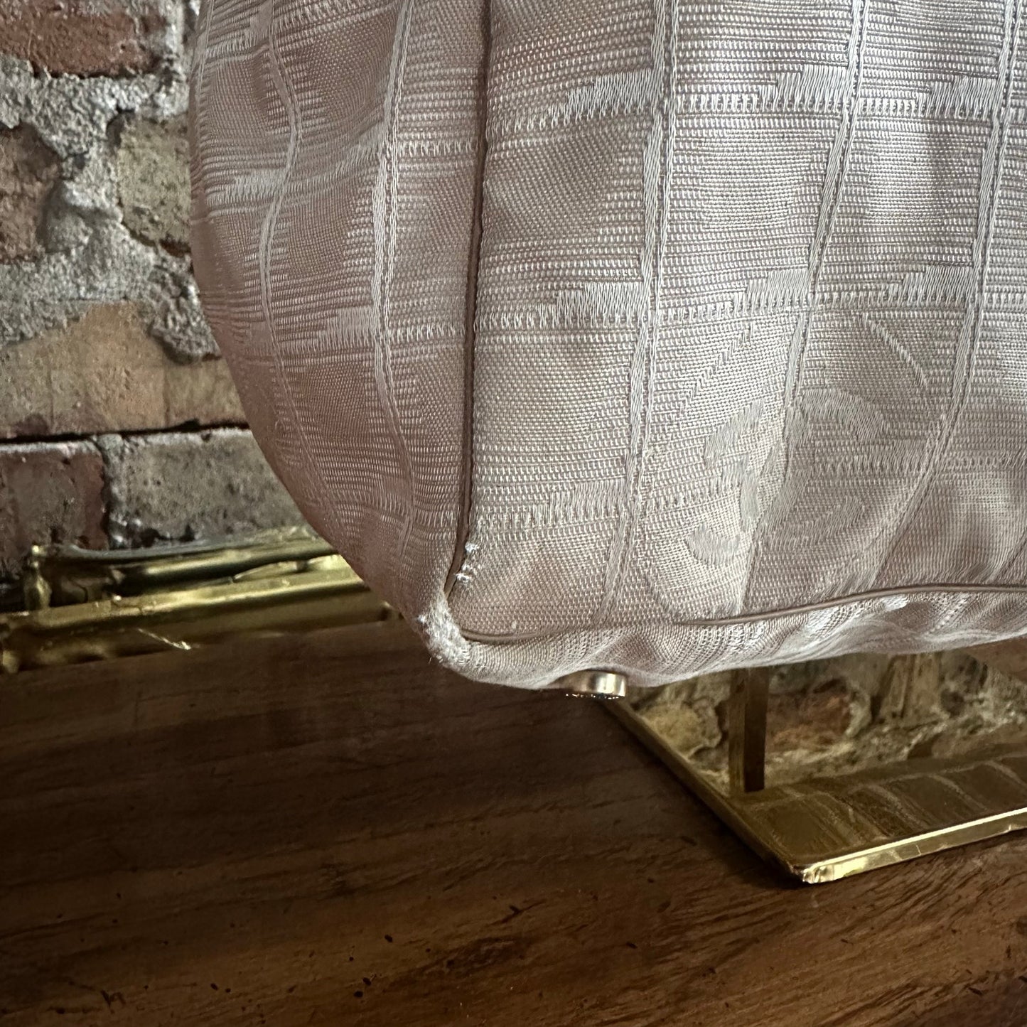 Vintage Chanel Travel Line Beige Canvas Tote Bag