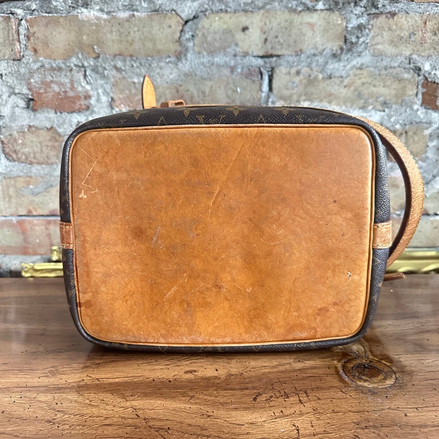 Vintage Louis Vuitton 1990's Petit Noe Monogram Bucket Bag