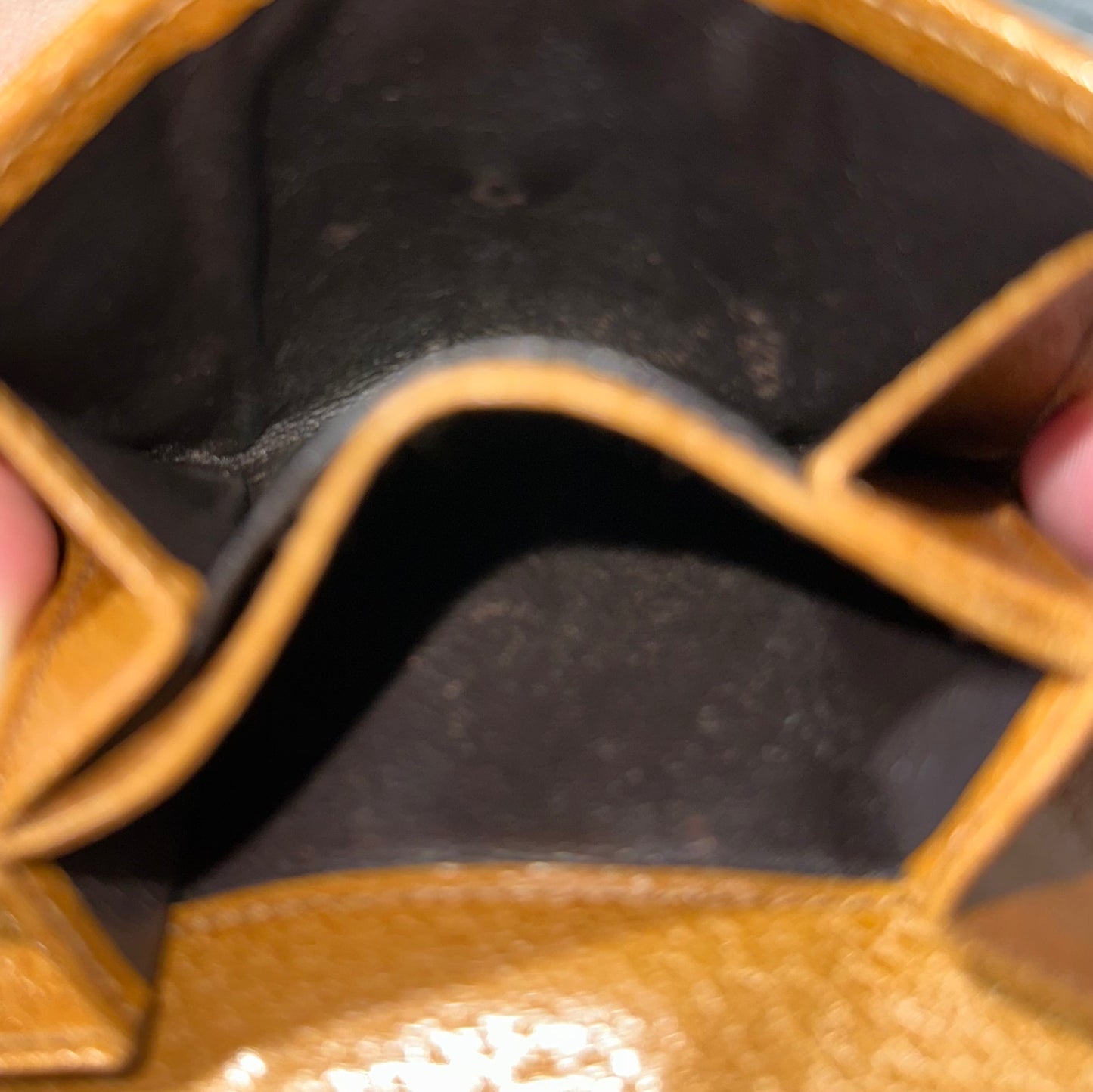 Gucci Pink Monogram Canvas and Leather Bifold Wallet With Box