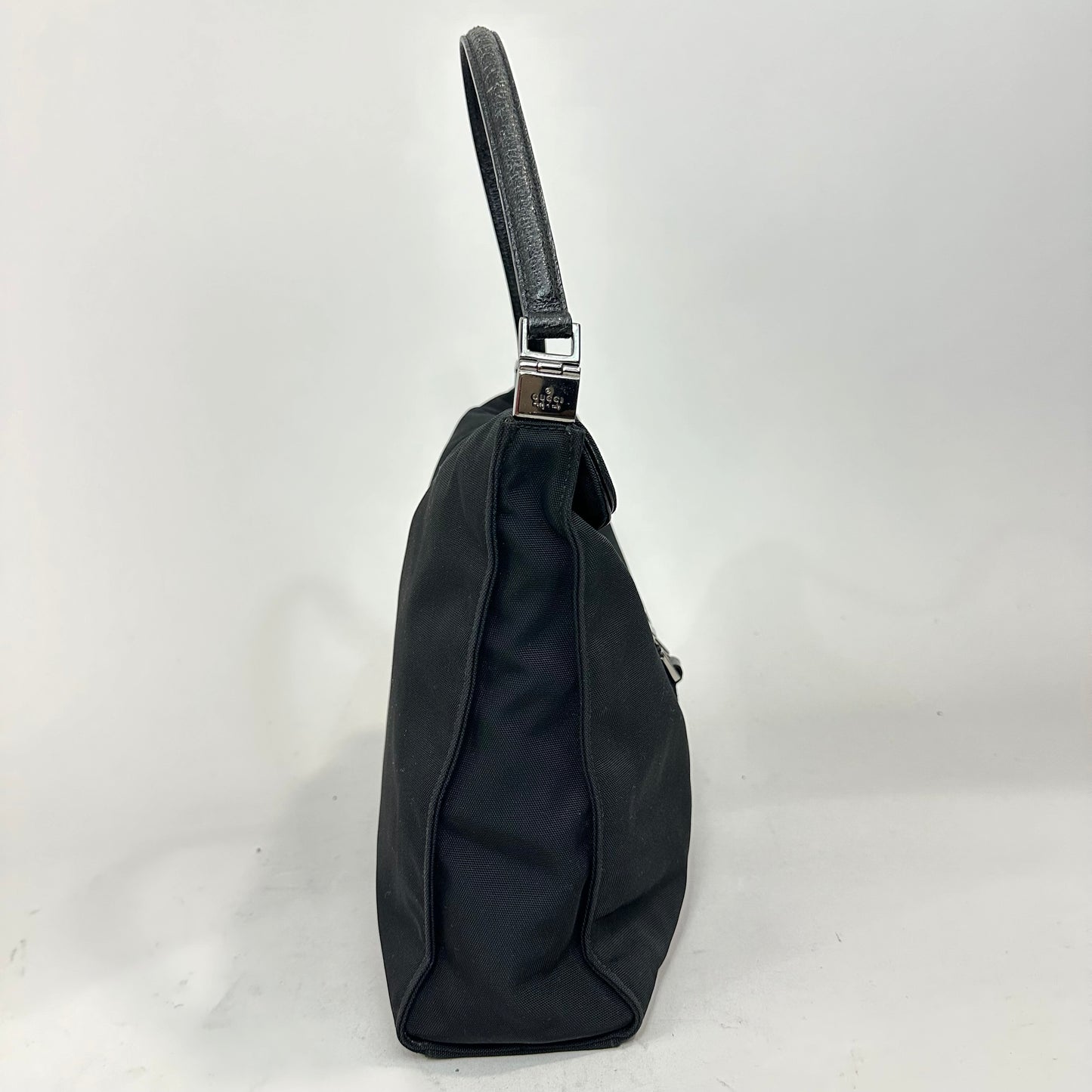 Vintage Gucci Jackie Black Nylon Bag