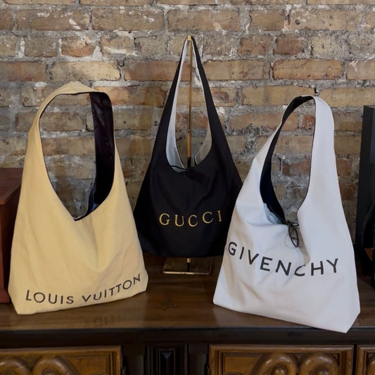 Reworked Dustbag Hobo Bag