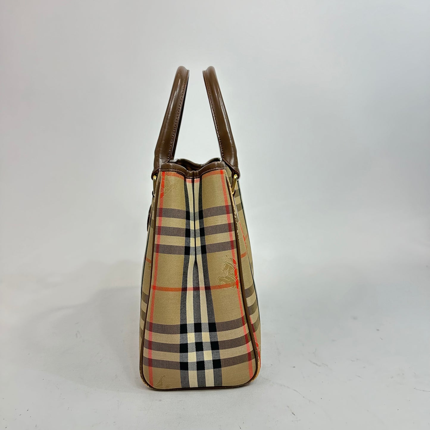 Vintage 1990’s Burberry Haymarket Nova Check Tote