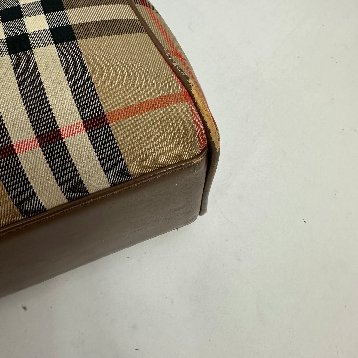 Vintage 1990’s Burberry Haymarket Nova Check Tote