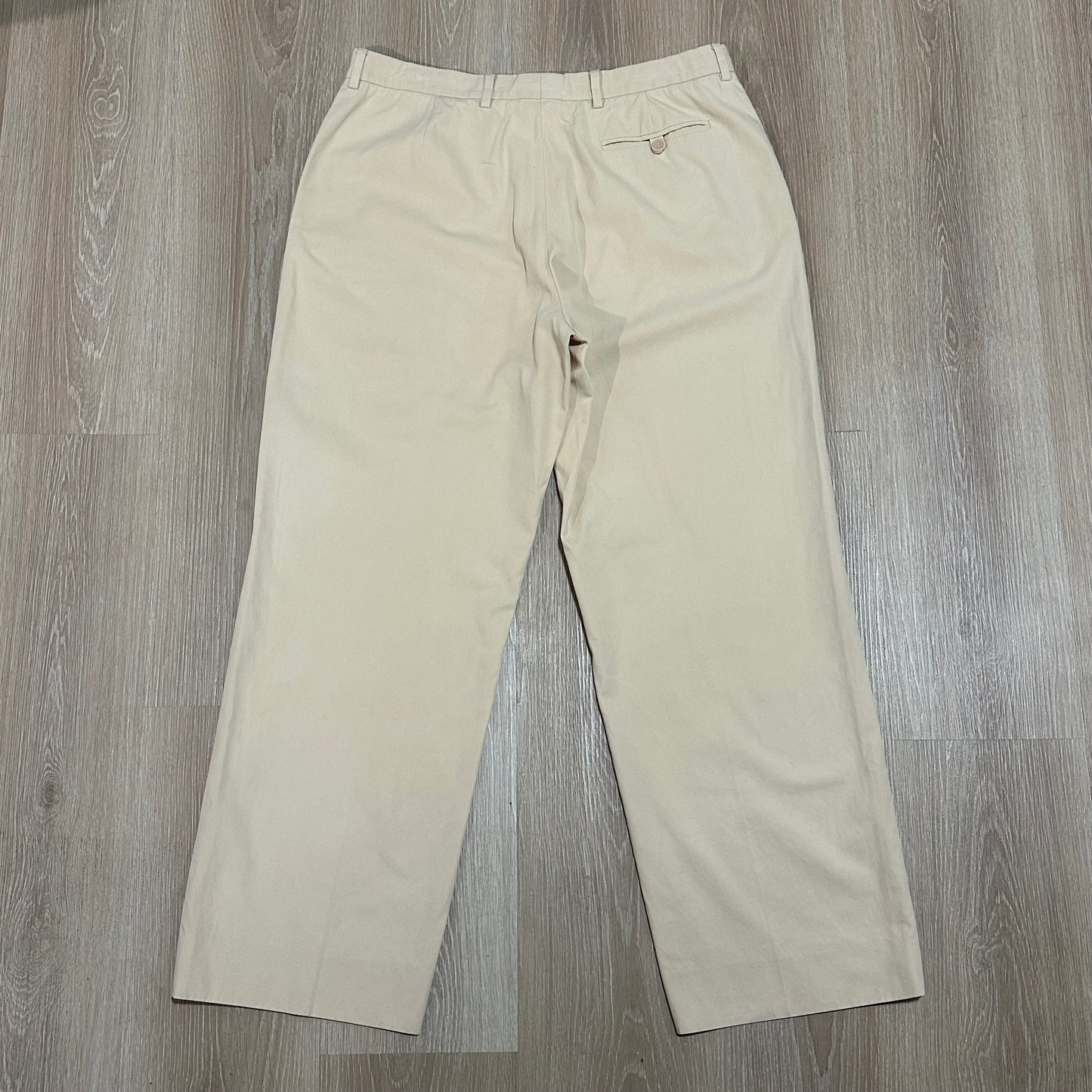 Vintage Giorgio Armani Cream Two Piece Blazer and Pants Suit Set