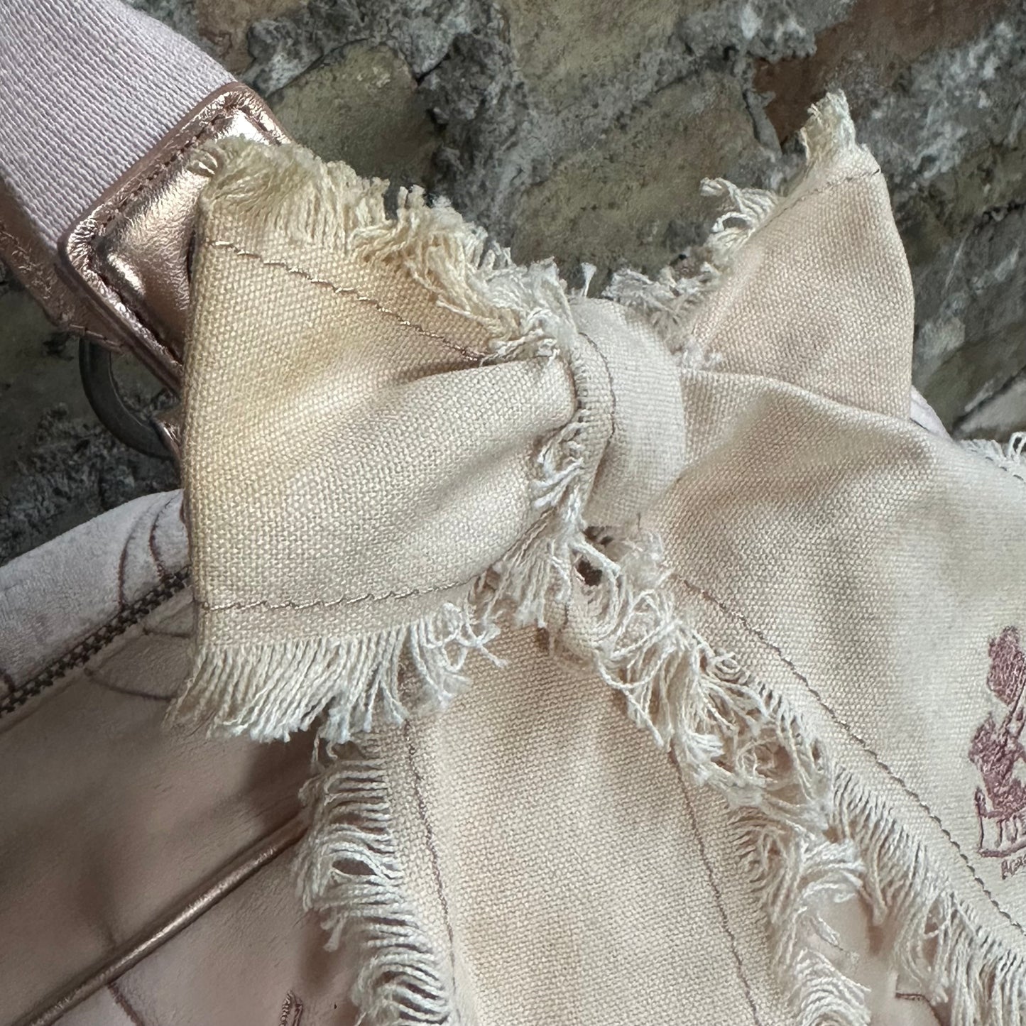 Vintage Y2K Juicy Couture Pink Velour Bowler Bag