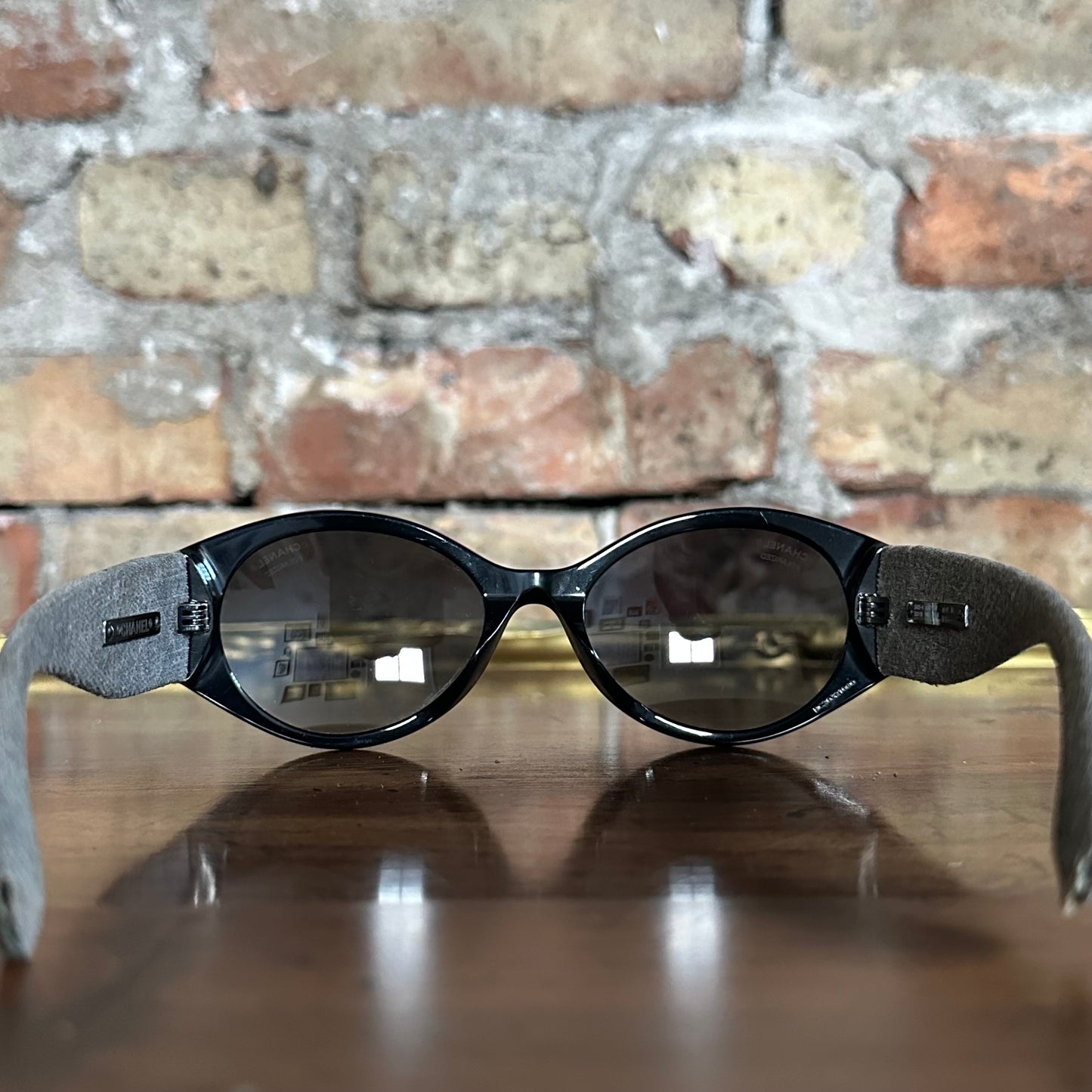 Vintage Chanel 5405 Denim Polarized Sunglasses