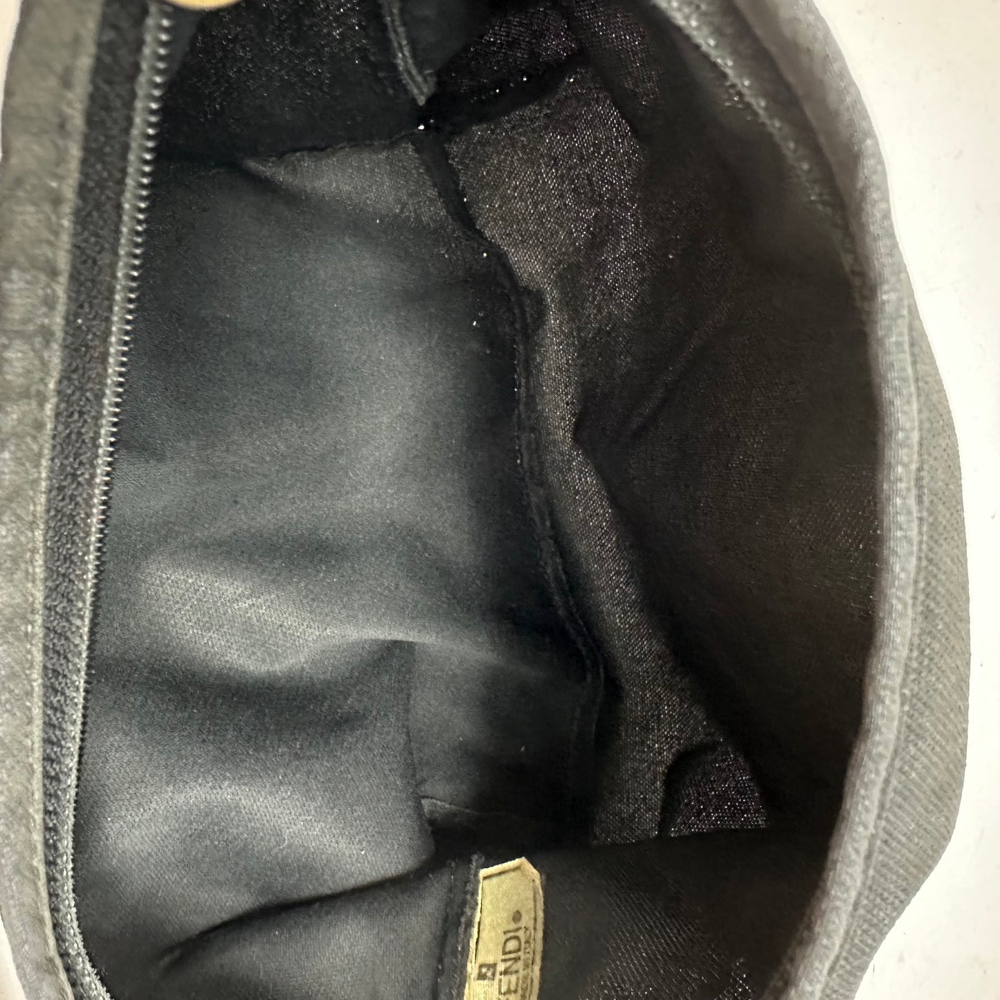 Vintage Fendi Black Knot Hobo Bag