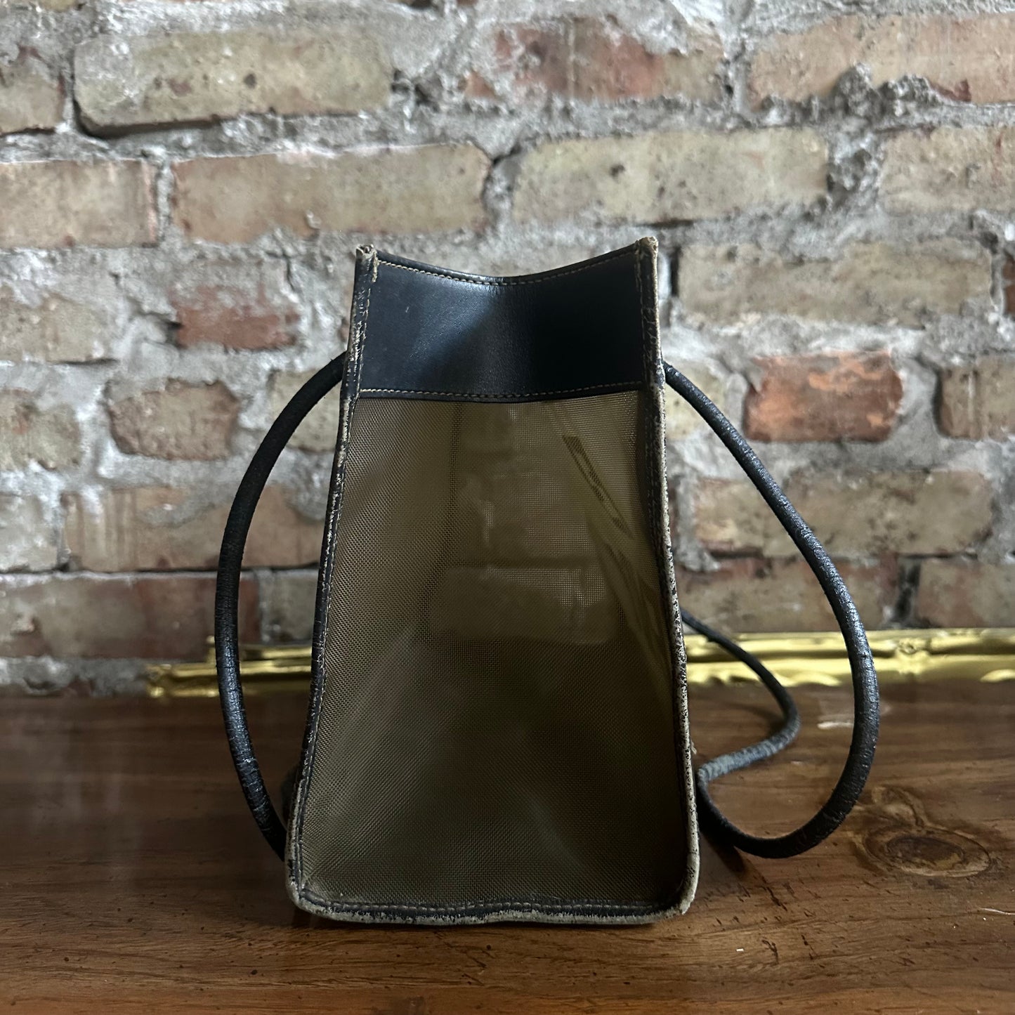 Vintage Fendi Mesh Tote Bag