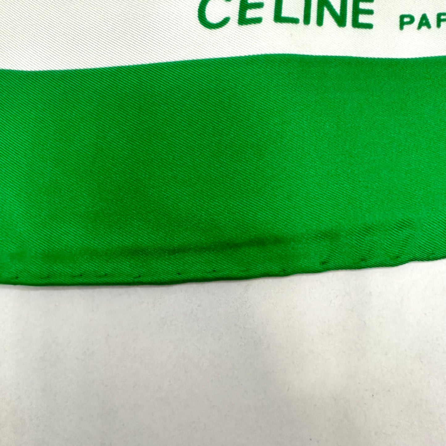 Vintage Celine Silk Scarf