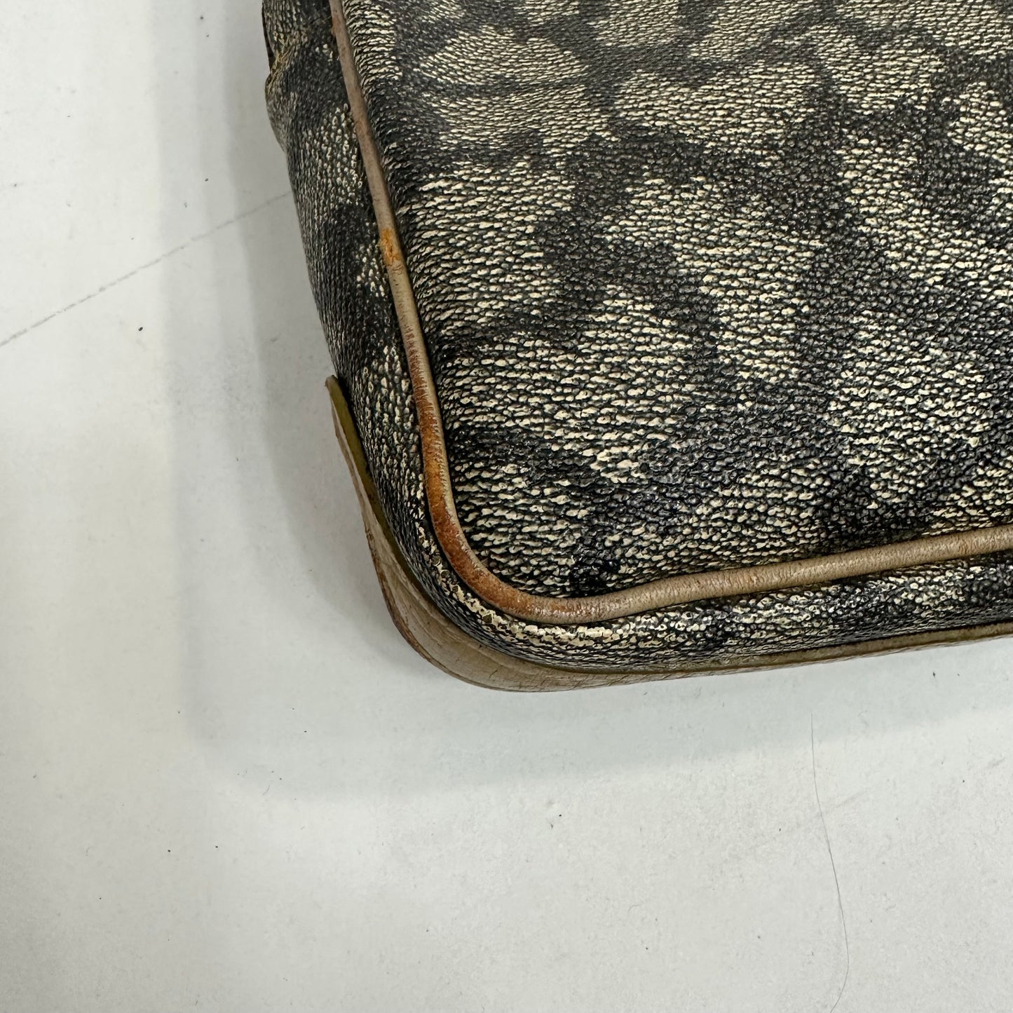 Vintage YSL Yves Saint Laurent Giraffe Print Pouch