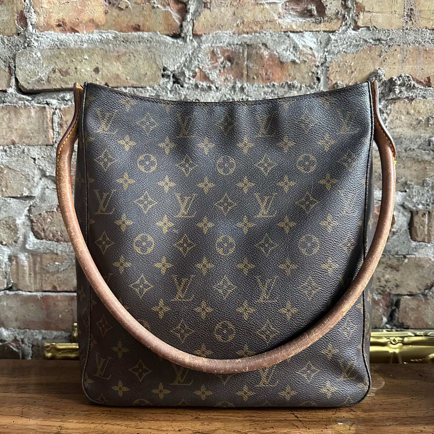 Vintage Louis Vuitton 2000 Monogram Looping GM Bag