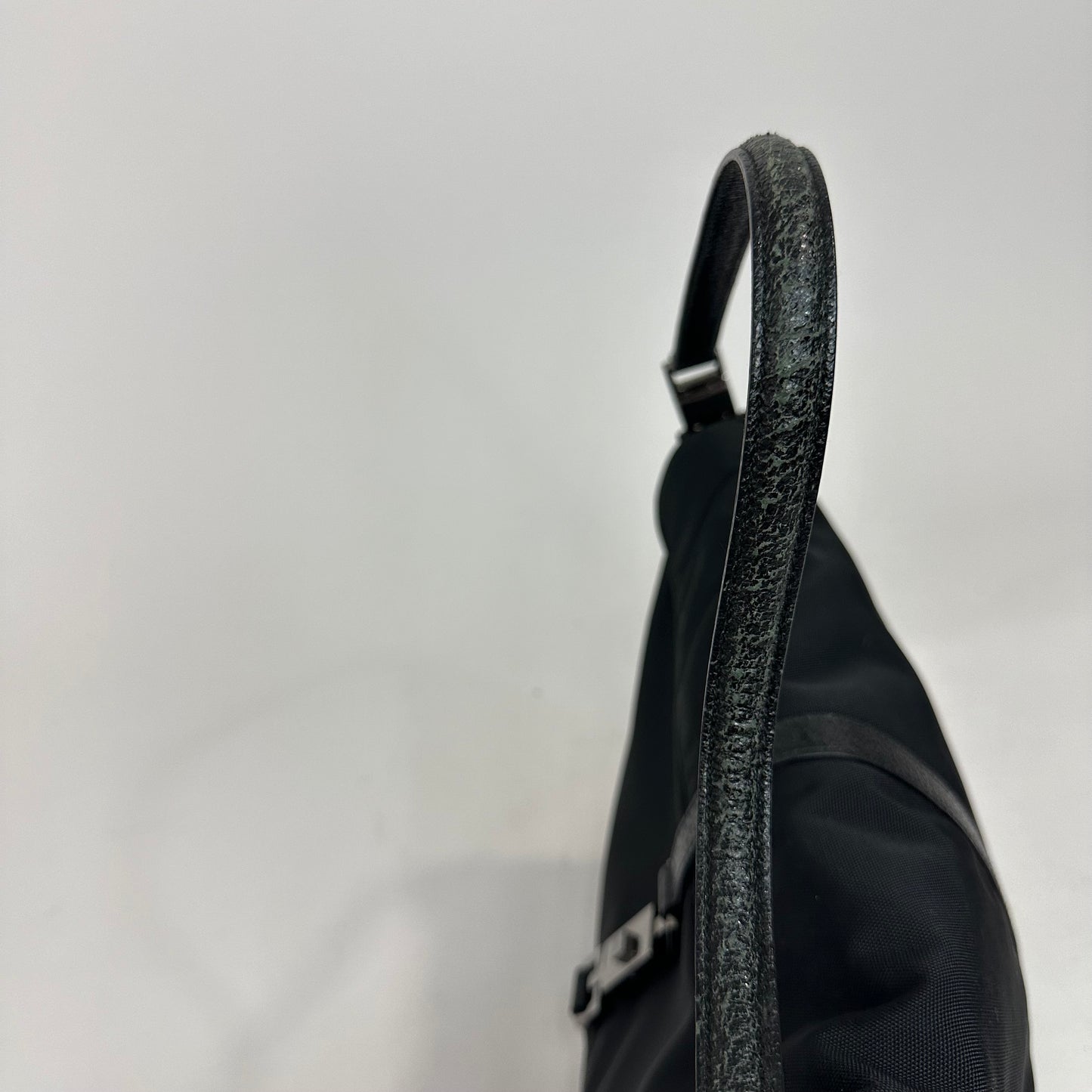 Vintage Gucci Jackie Black Nylon Bag