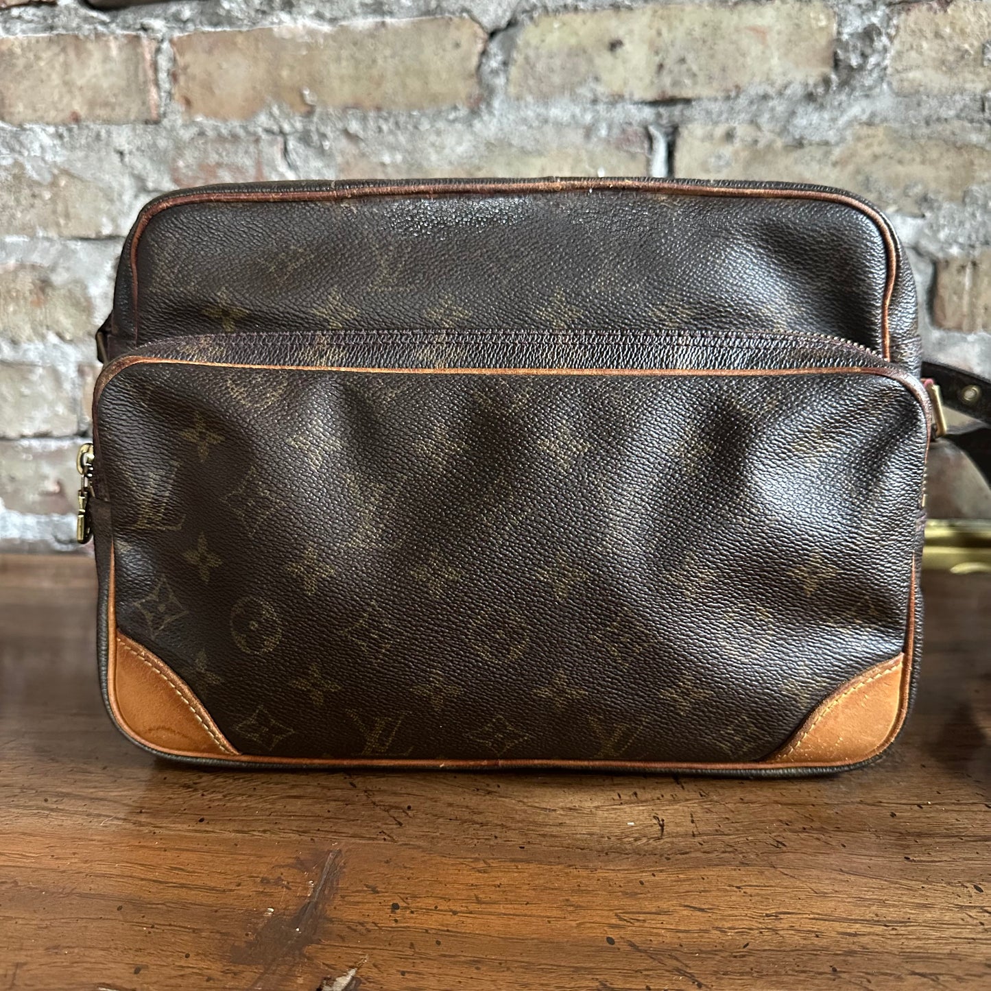 Vintage Louis Vuitton 2000 Monogram Nile Shoulder Bag