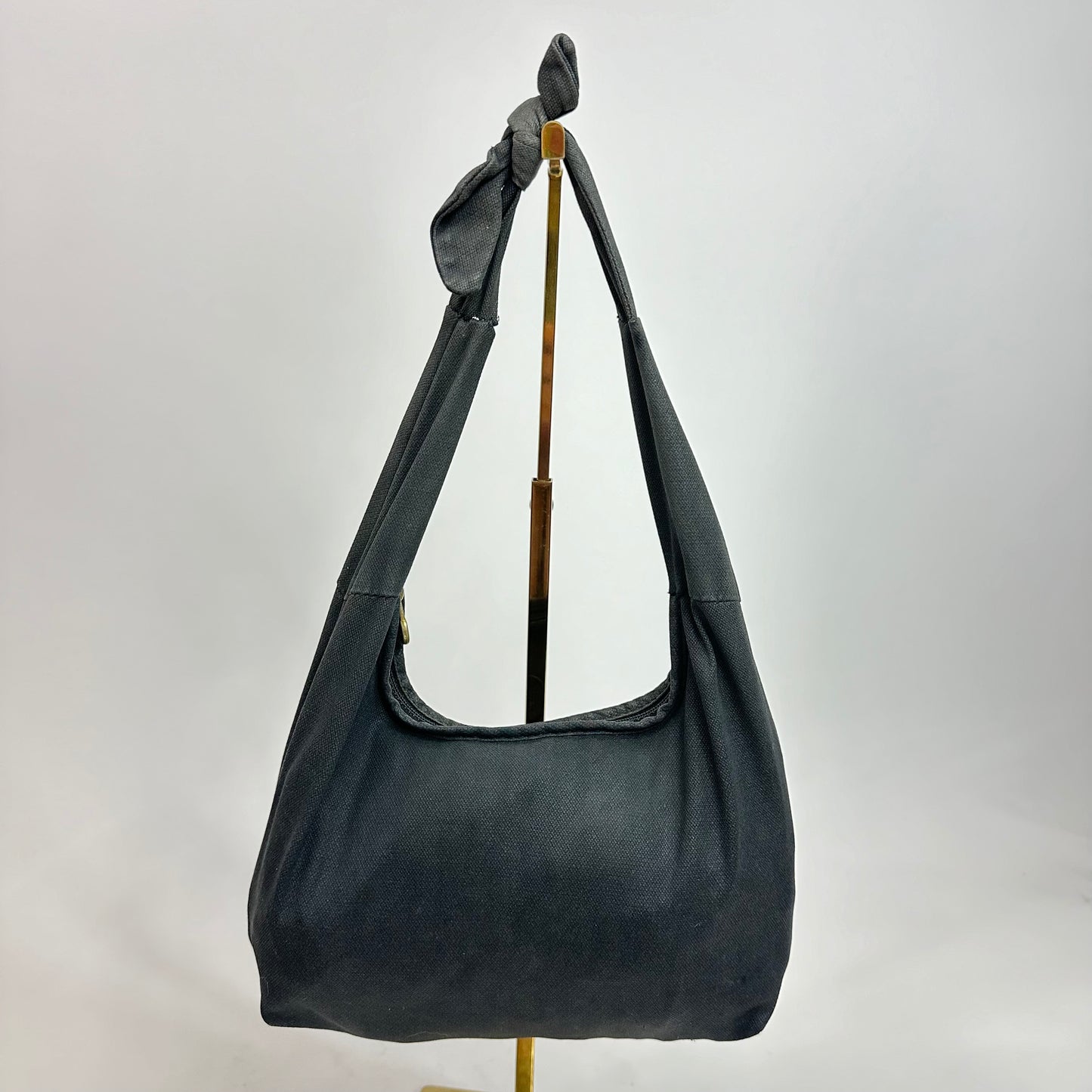 Vintage Fendi Black Knot Hobo Bag