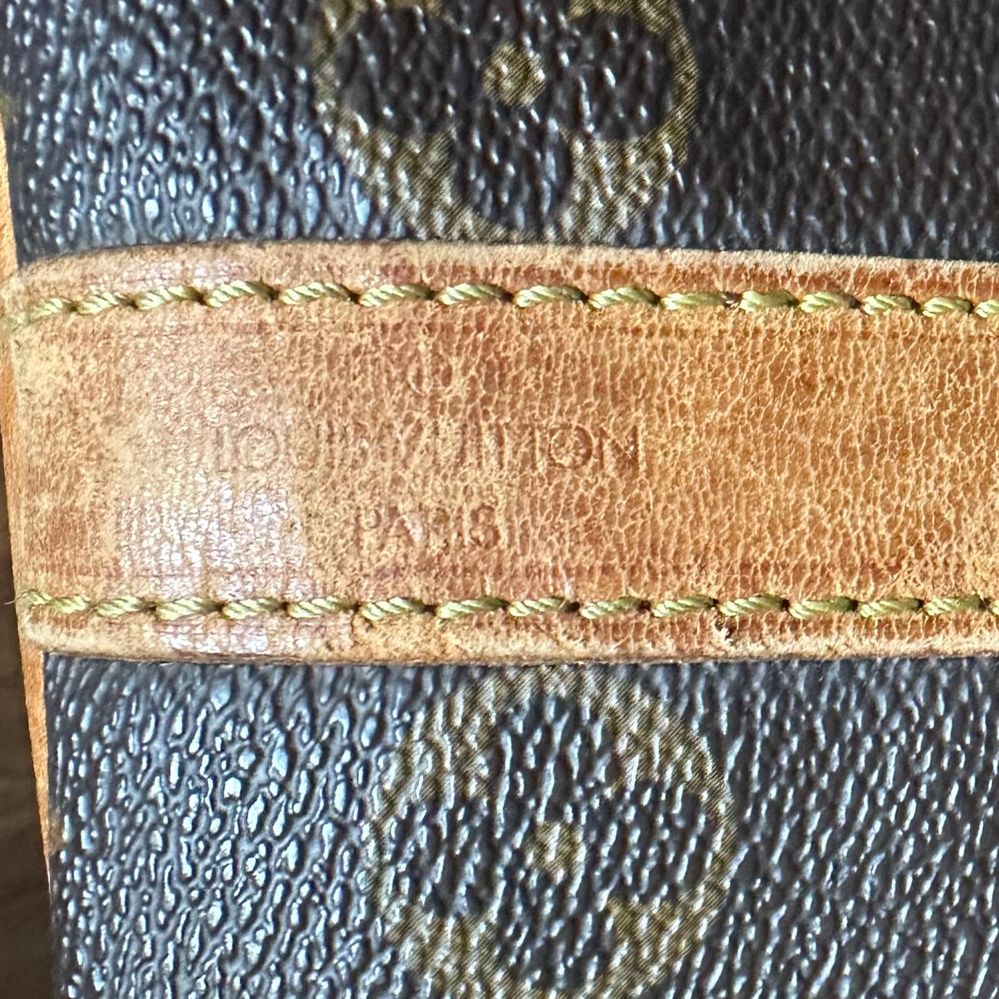 Vintage Louis Vuitton 1990's Petit Noe Monogram Bucket Bag