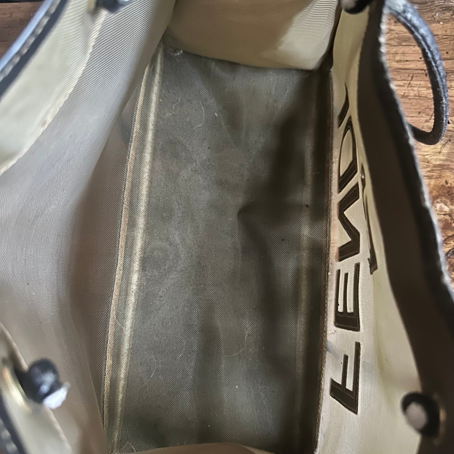Vintage Fendi Mesh Tote Bag