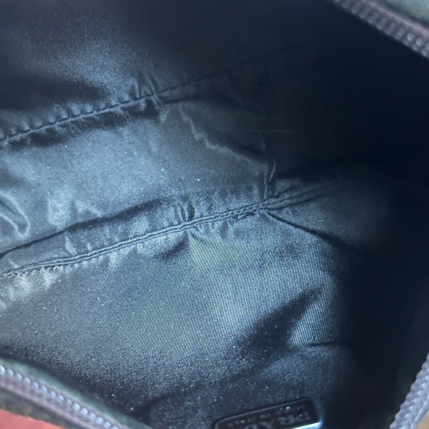 Vintage Prada Sport Grey Wool Hobo Bag