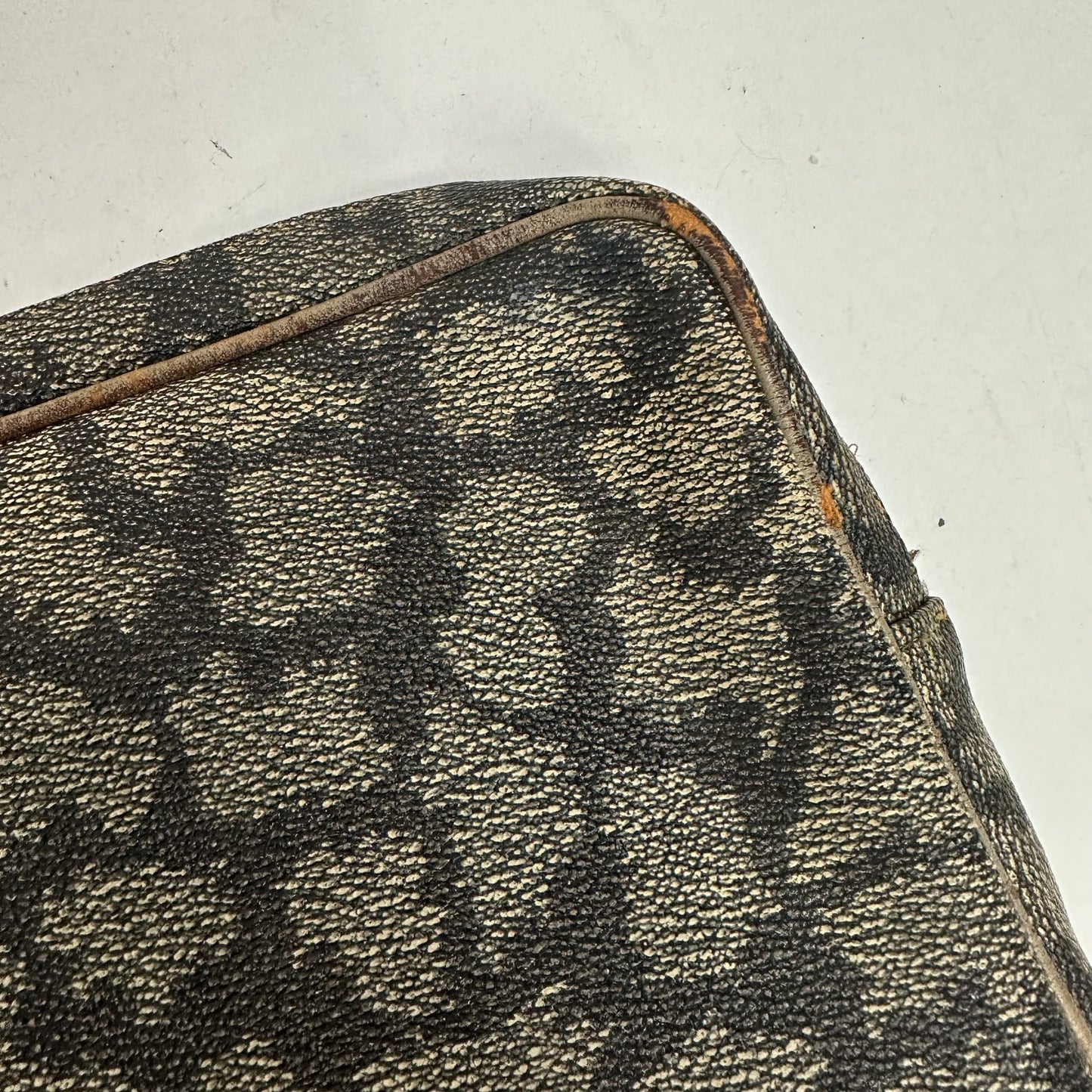 Vintage YSL Yves Saint Laurent Giraffe Print Pouch