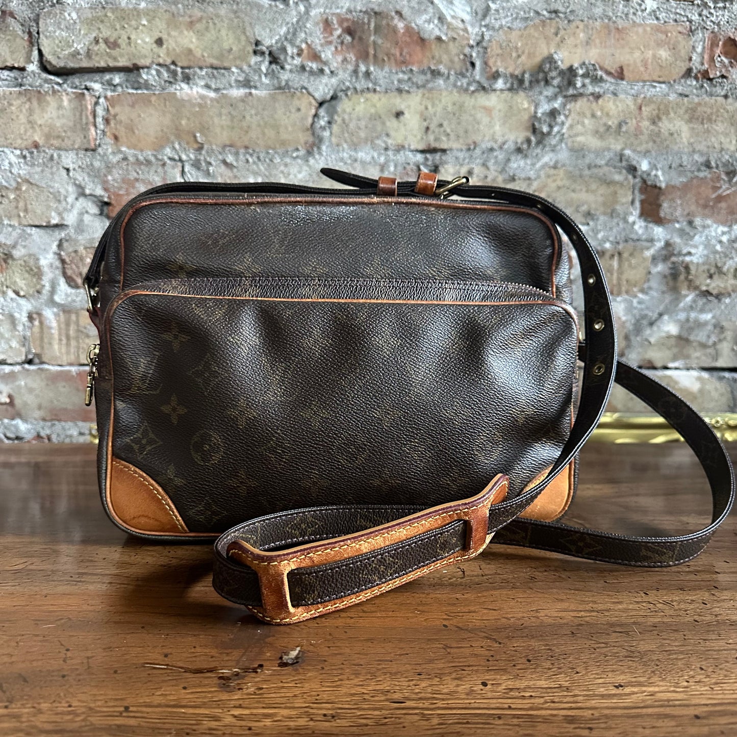 Vintage Louis Vuitton 2000 Monogram Nile Shoulder Bag