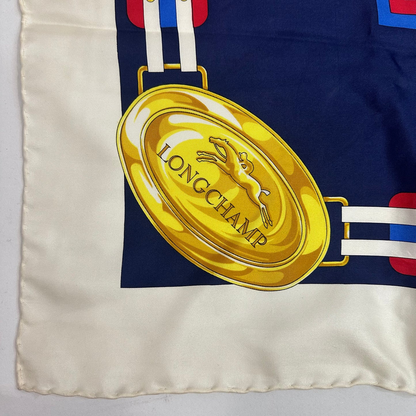 Vintage Longchamp Silk Scarf