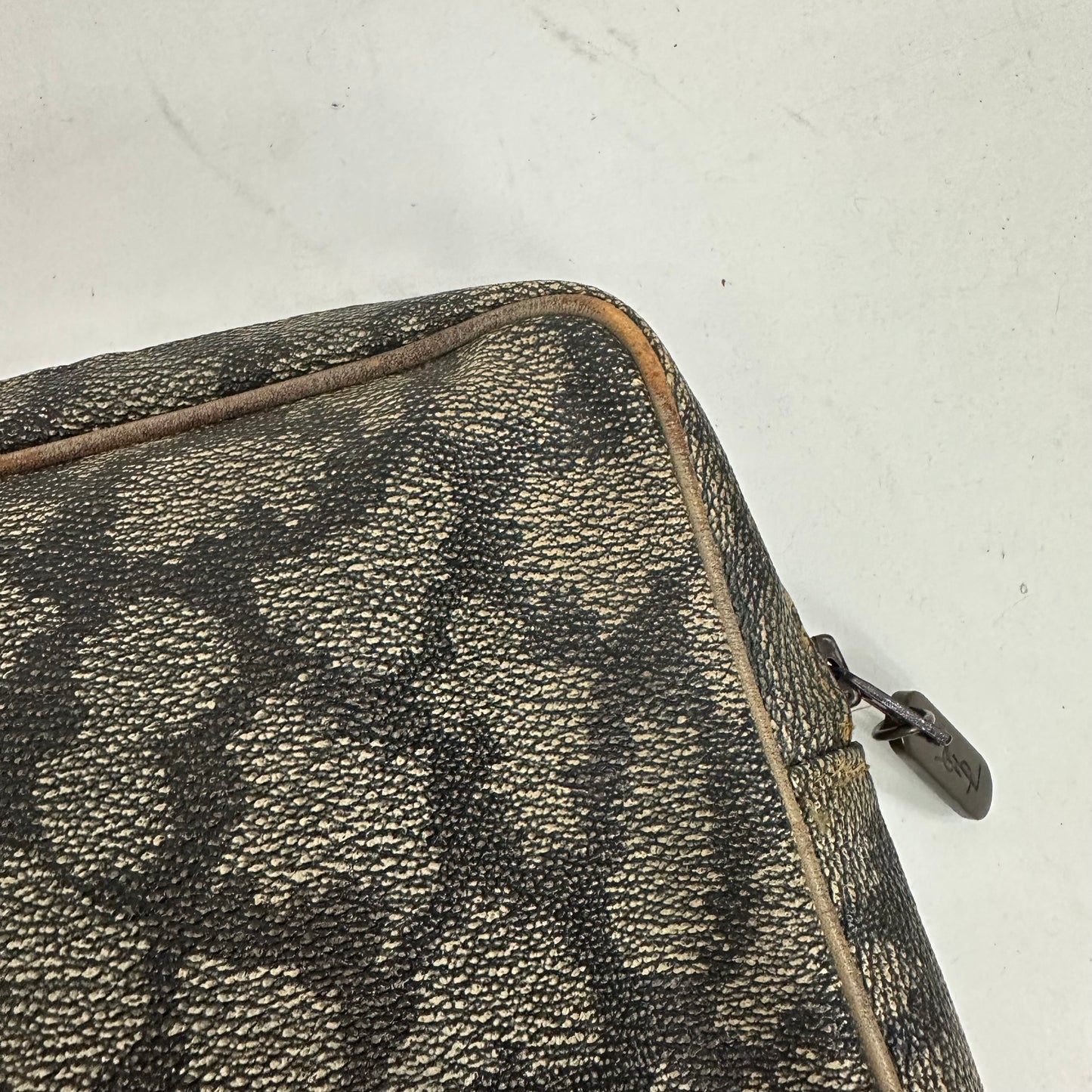 Vintage YSL Yves Saint Laurent Giraffe Print Pouch