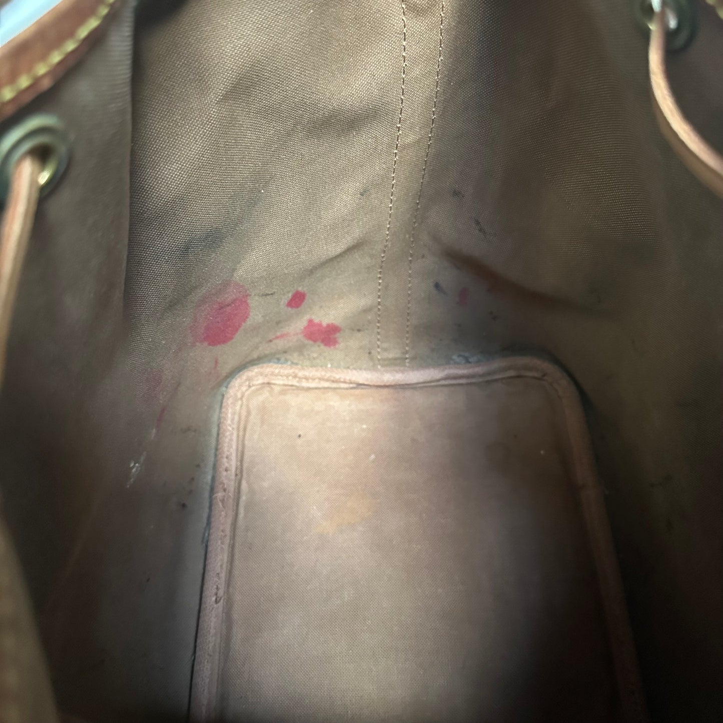 Vintage Louis Vuitton 1990's Petit Noe Monogram Bucket Bag