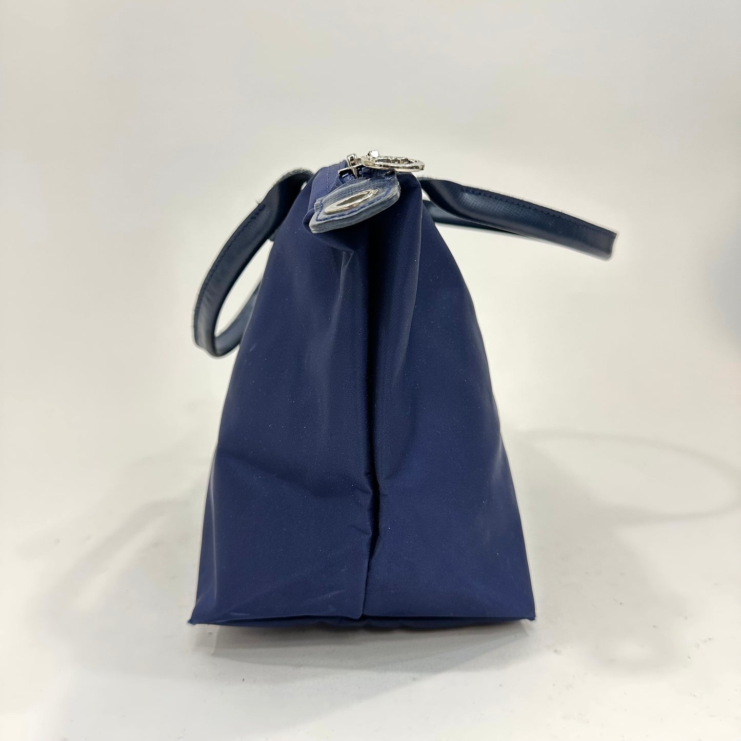 Longchamp Model Depose Navy Blue Tote Bag