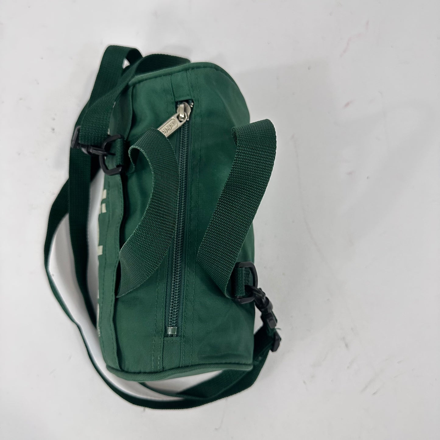 Vintage Adidas Green Mini Duffle Sling Bag Made in Japan