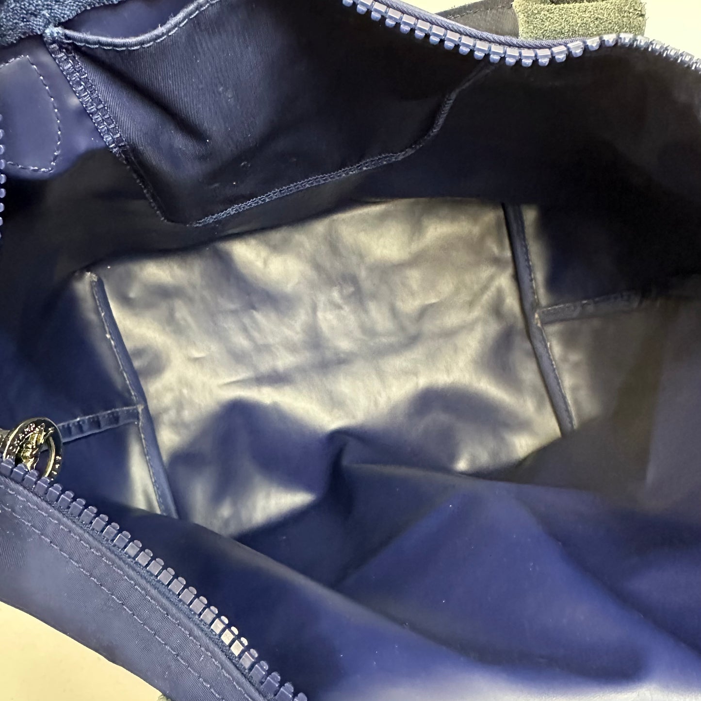 Longchamp Model Depose Navy Blue Tote Bag